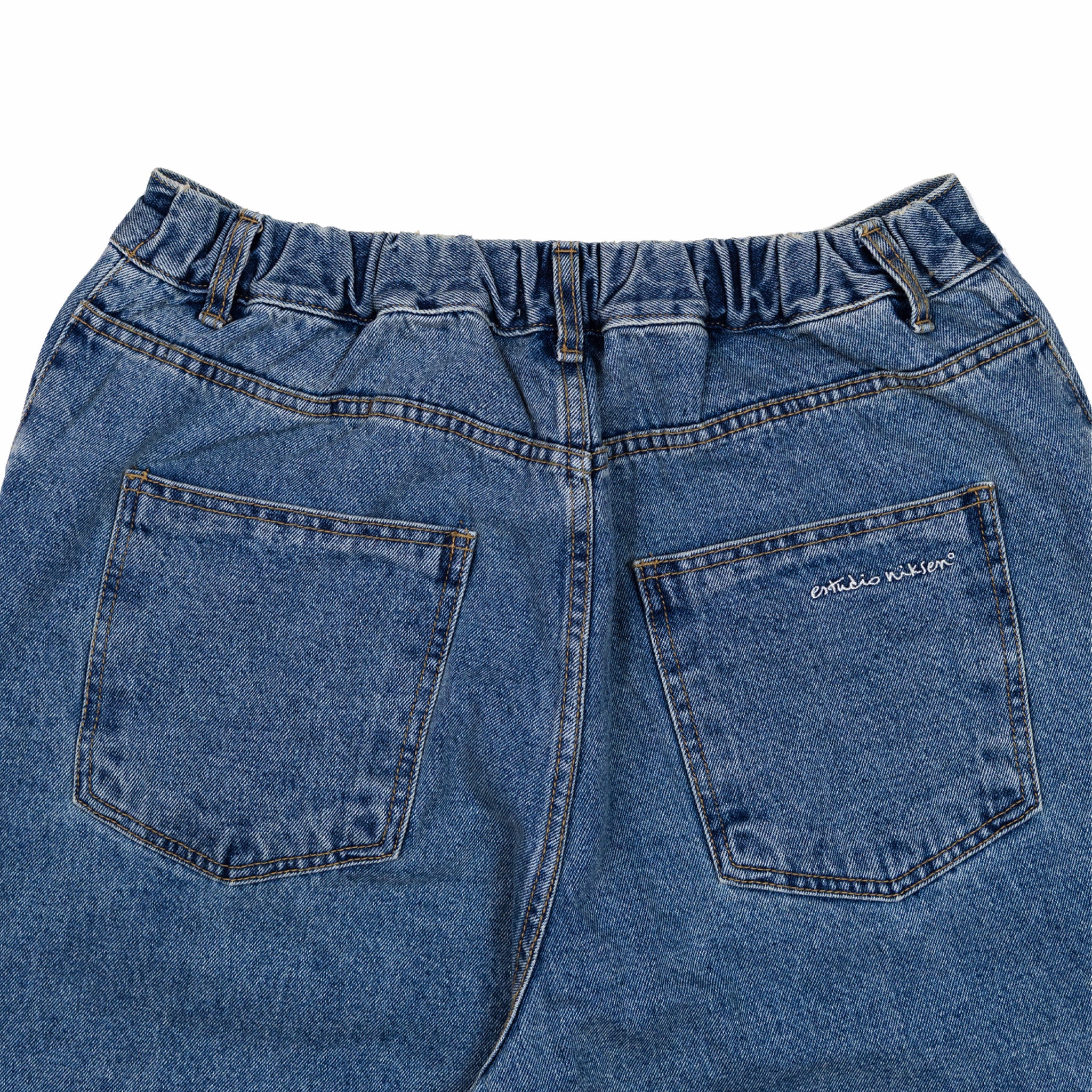 Estudio Niksen Dart Balloon Jeans (Blue) - Image 4