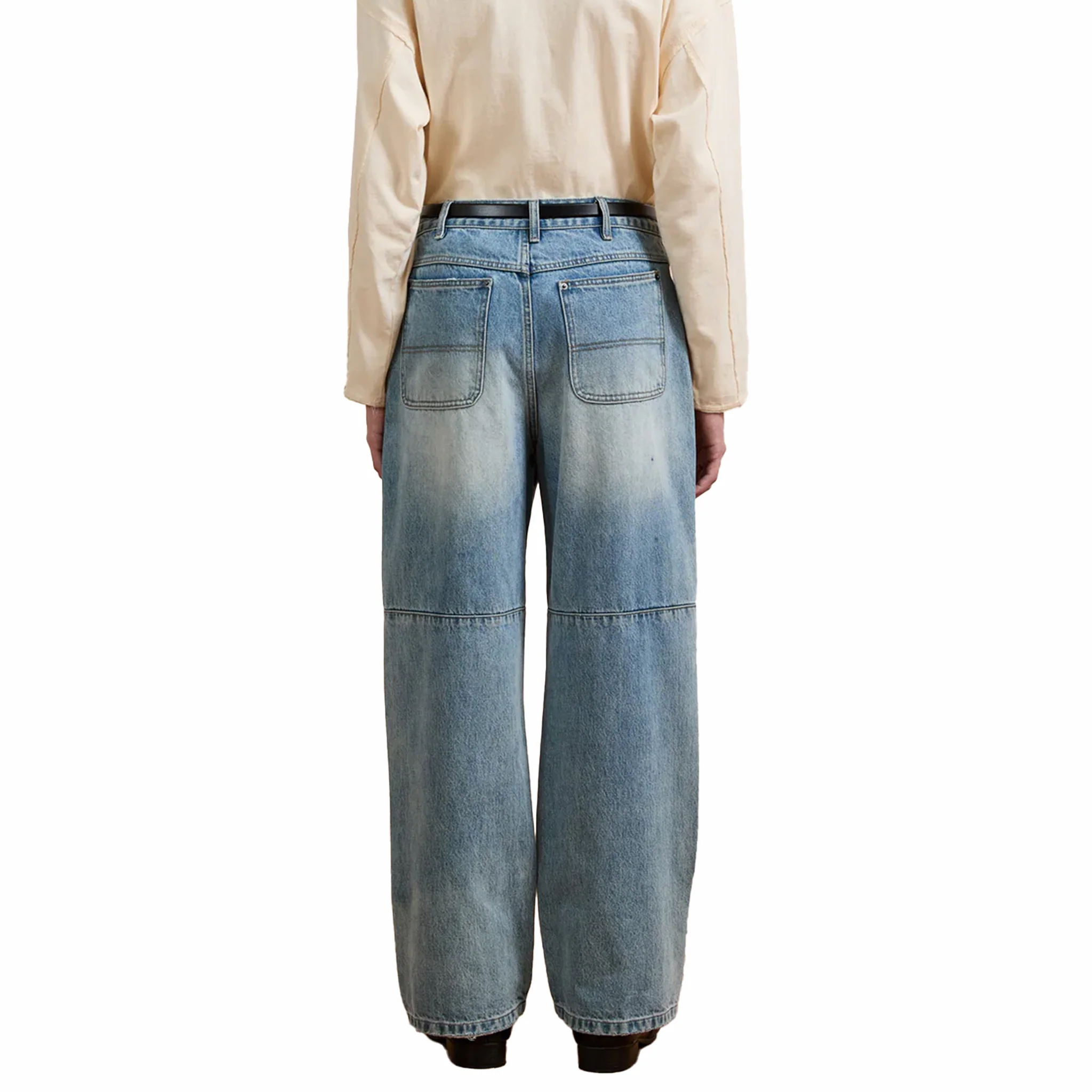 Found Hand Art Jeans (Light Vintage Blue) - Image 2