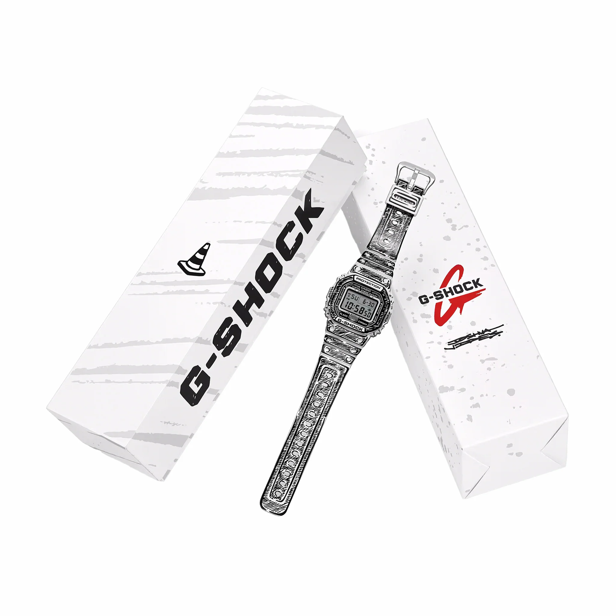 G-SHOCK x Joshua Vides DW5600JV-7 (White) - Image 6