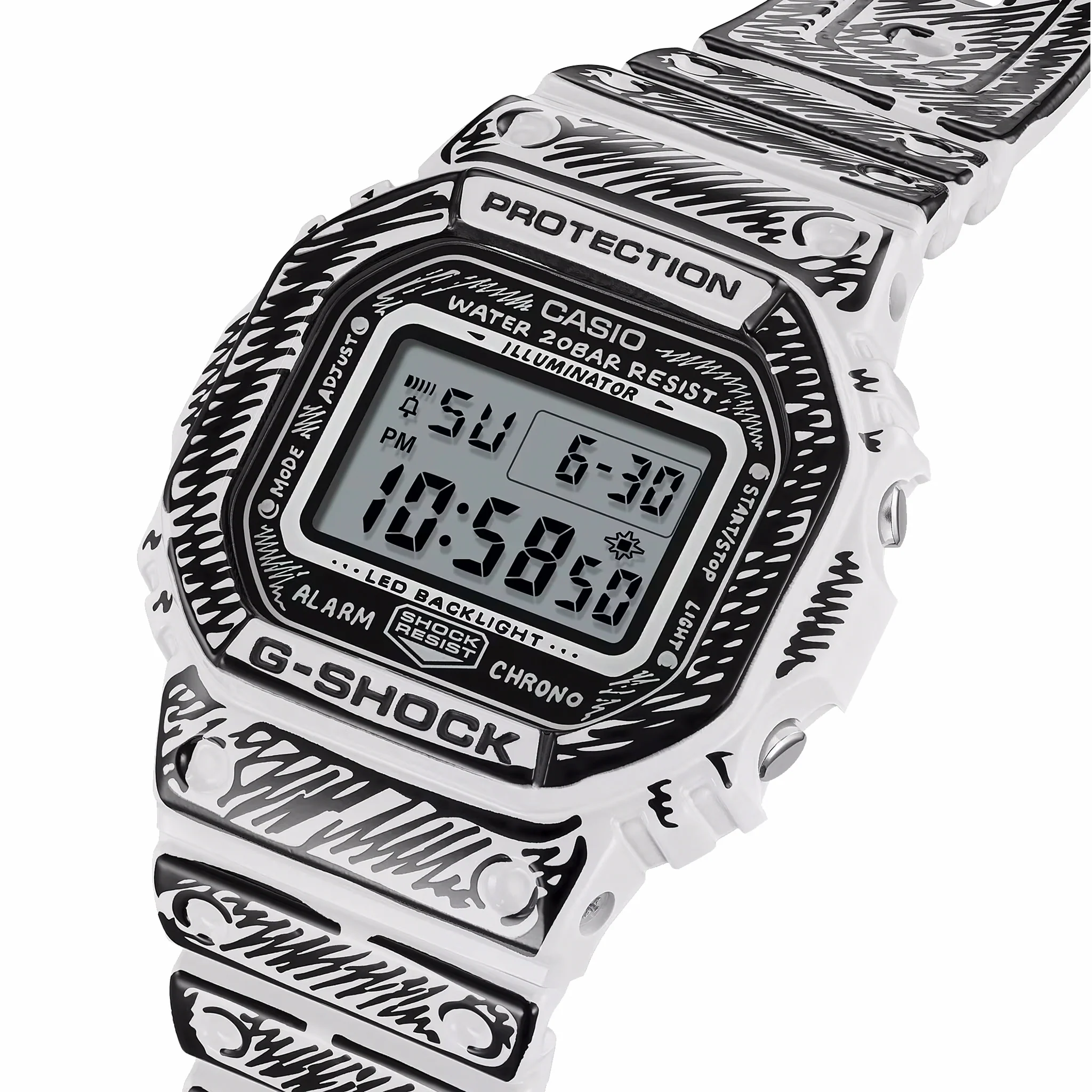 G-SHOCK x Joshua Vides DW5600JV-7 (White) - Image 8