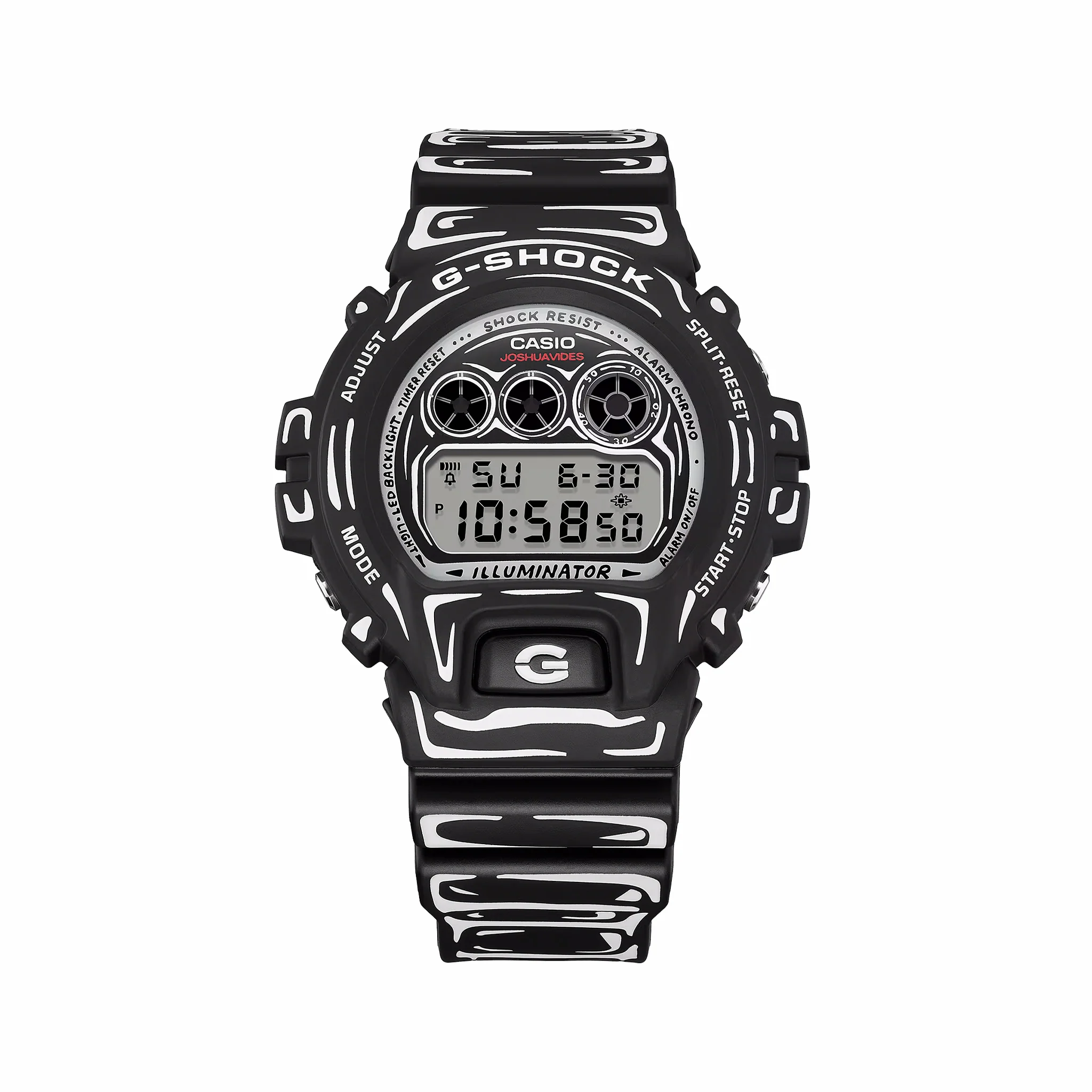 G-SHOCK x Joshua Vides DW6900JV-1 (Black)