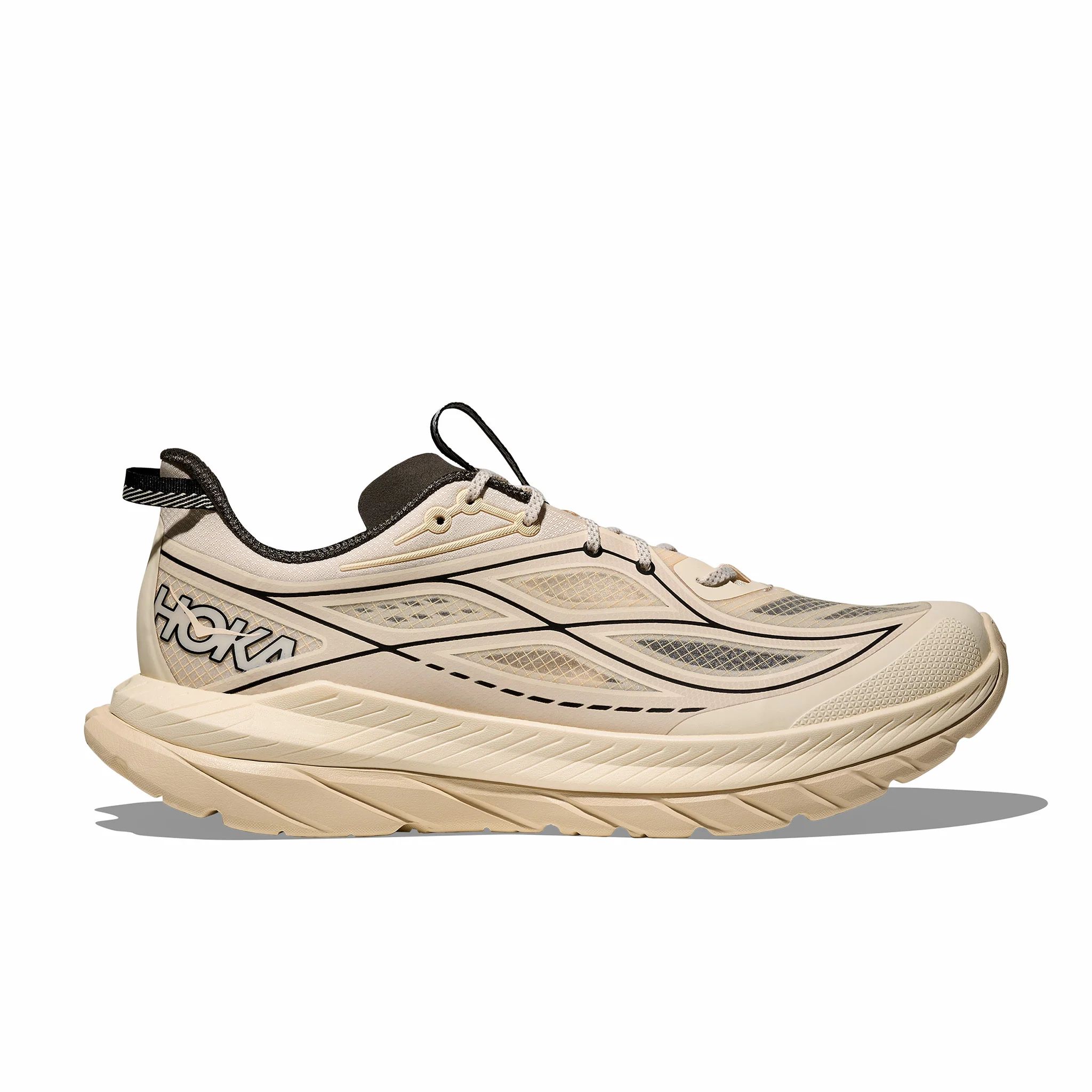 Hoka Men's Mach Remastered (Eggshell/Asphalt Grey)