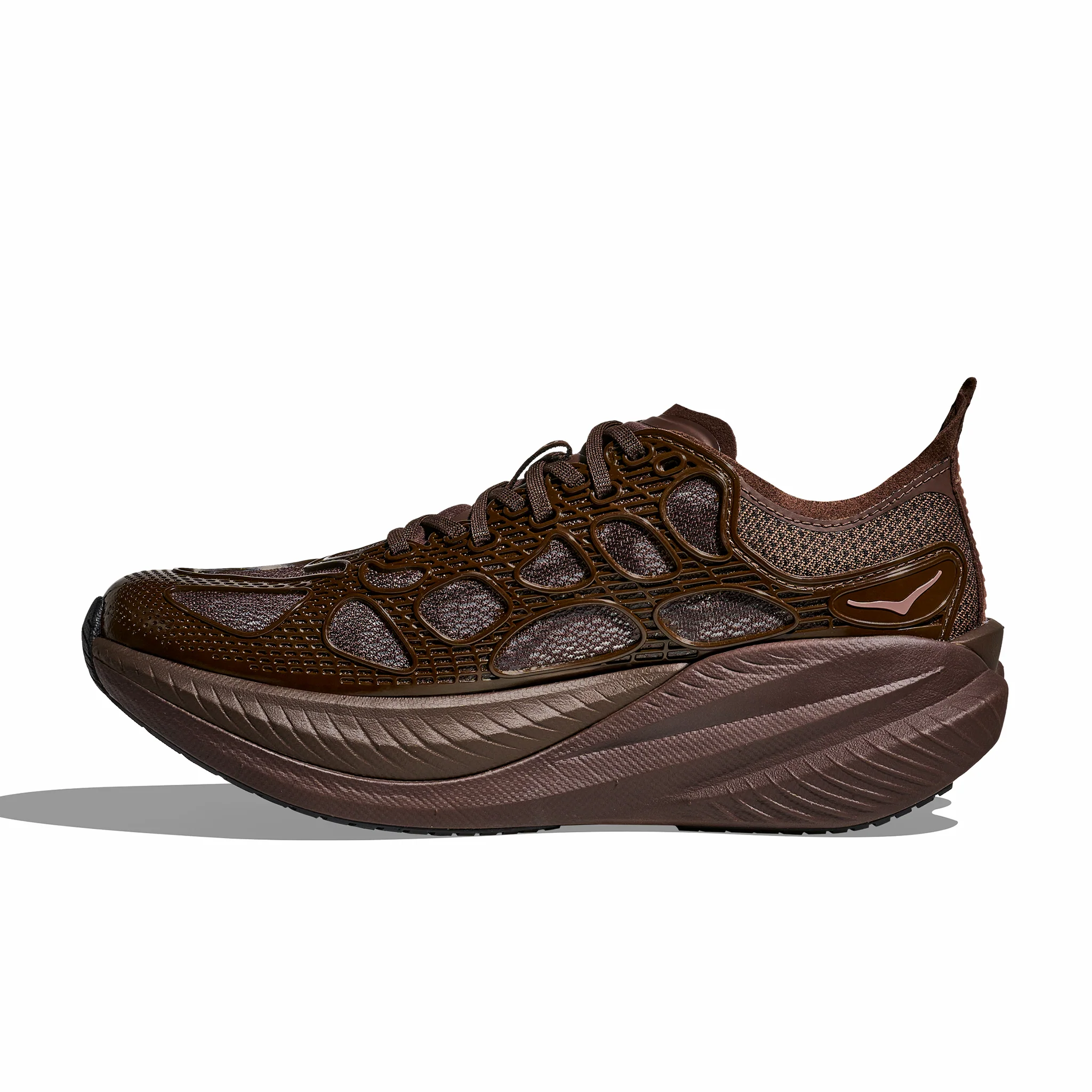 HOKA Men's Mach X Caged (Walnut/Soaring Blue) - Image 2