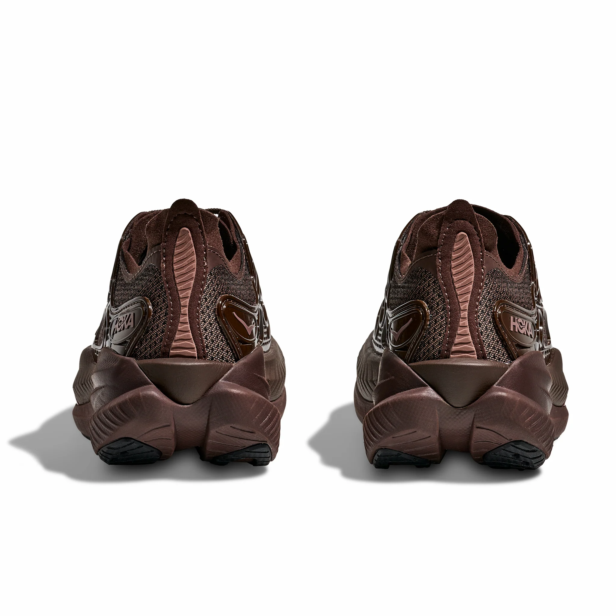HOKA Men's Mach X Caged (Walnut/Soaring Blue) - Image 6