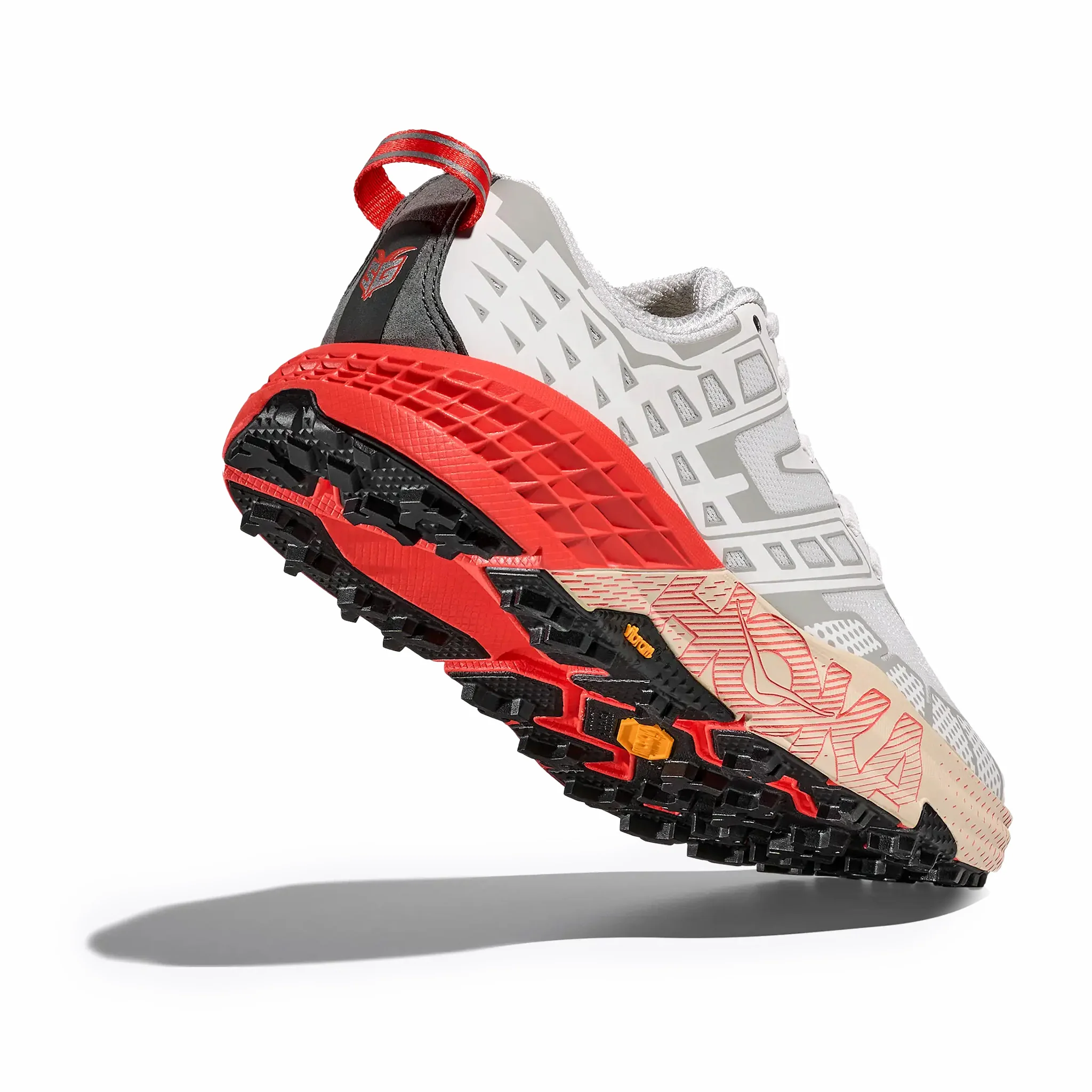Hoka Men's Speedgoat 2 (White/Tomato) - Image 4