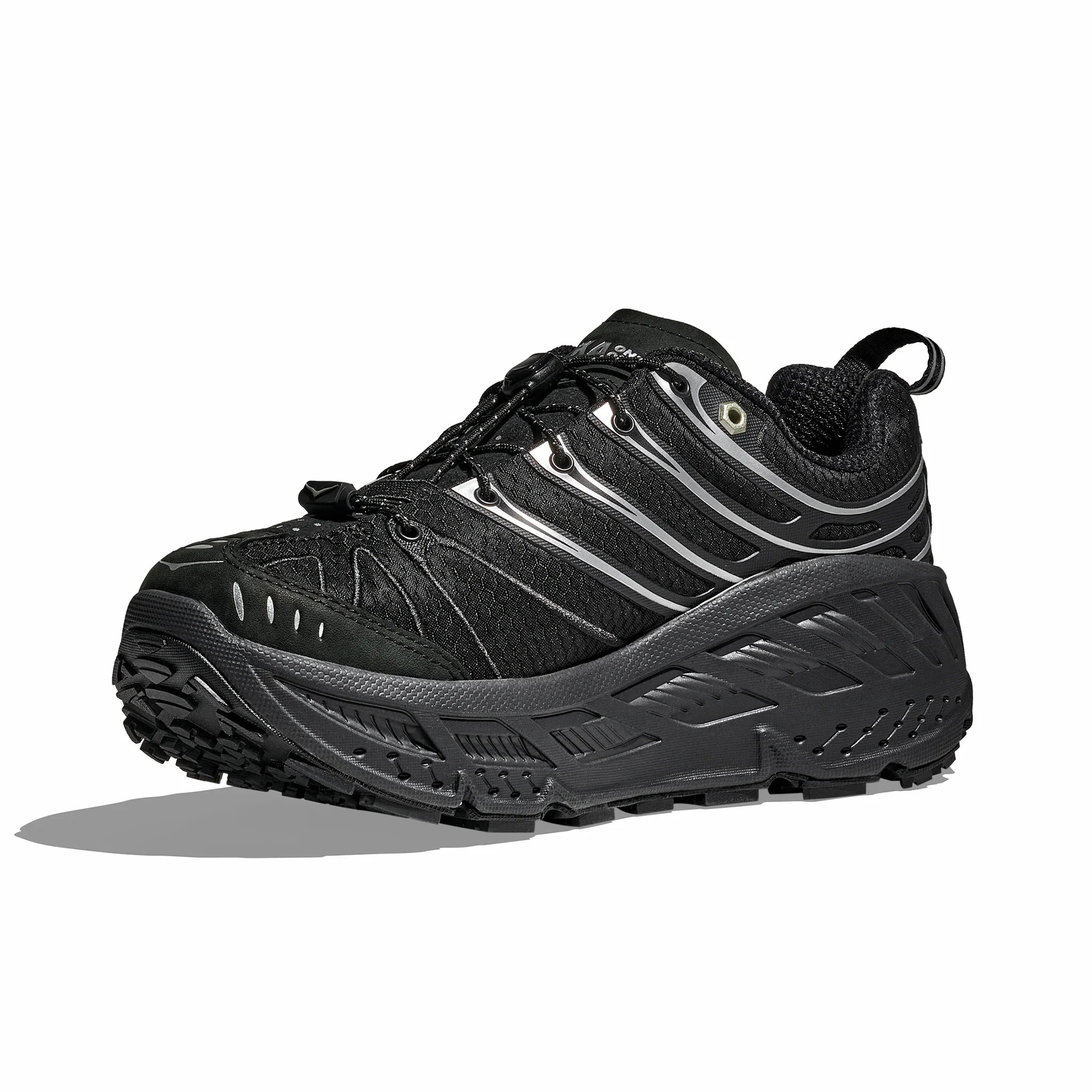 HOKA Men's Stinson EVO GTX (Black/Silver) - Image 3