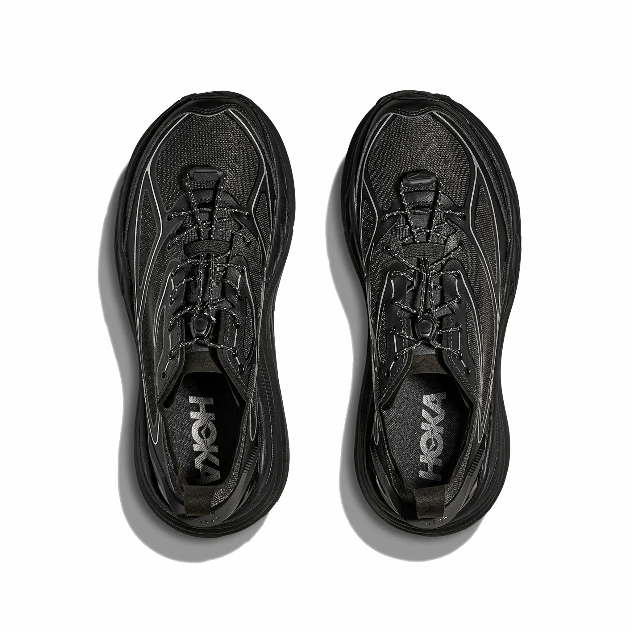 Hoka Men's Stinson One7 (Black/Silver) - Image 3