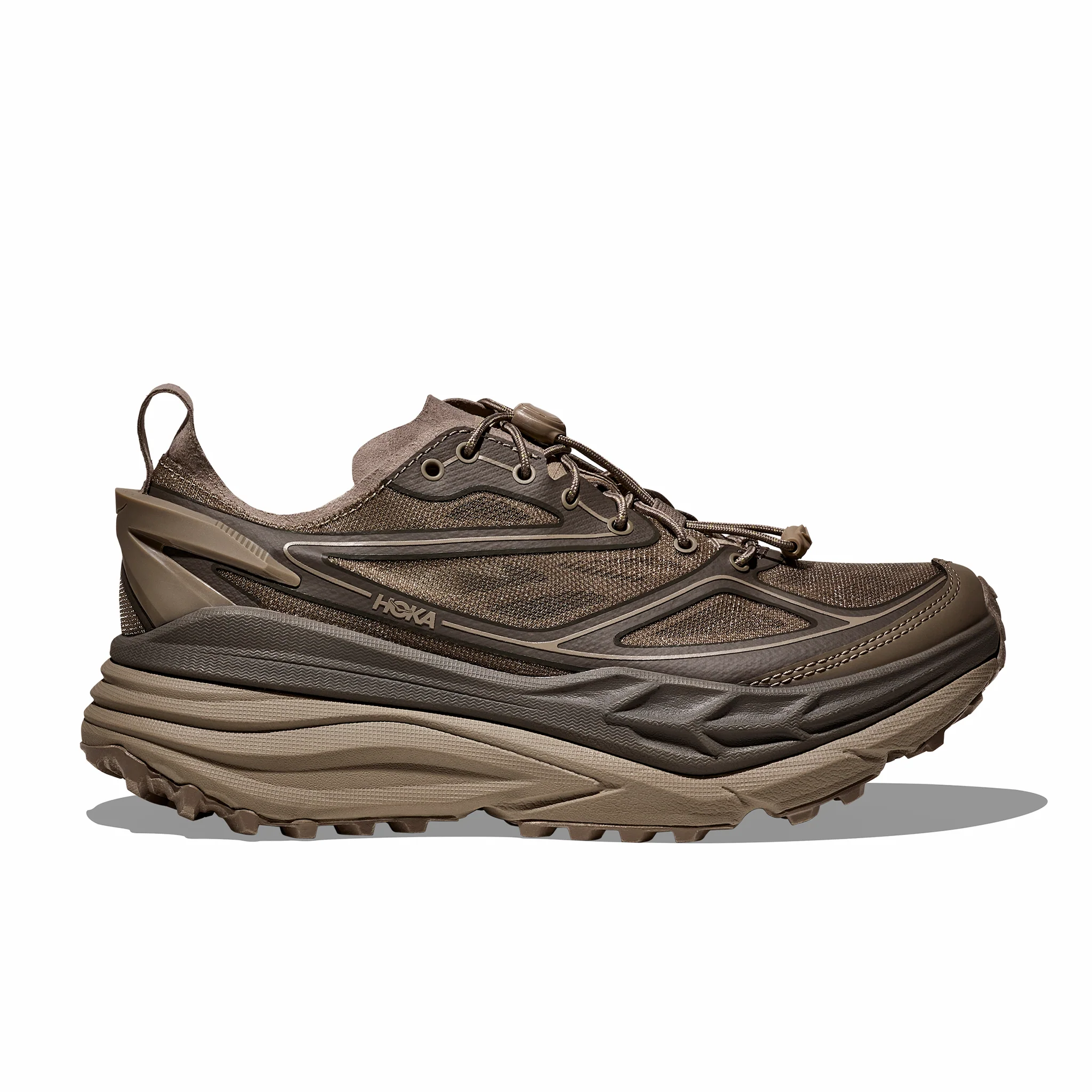 HOKA Men's Stinson One7 (Light Roast/Asphalt)