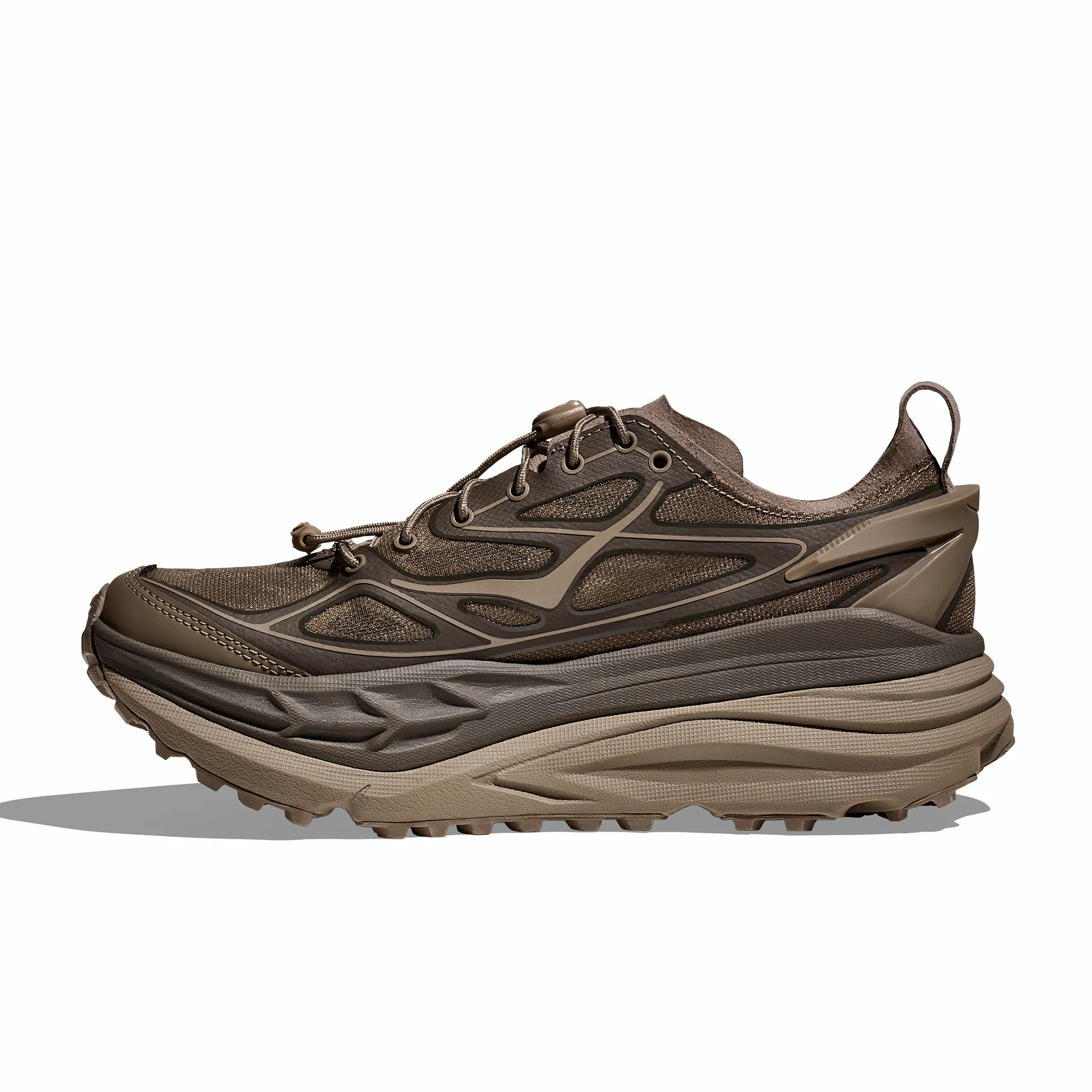 HOKA Men's Stinson One7 (Light Roast/Asphalt) - Image 2