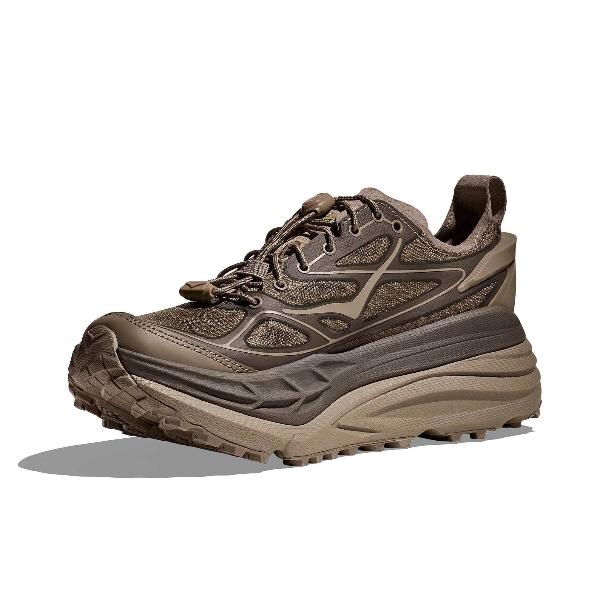 HOKA Men's Stinson One7 (Light Roast/Asphalt) - Image 3