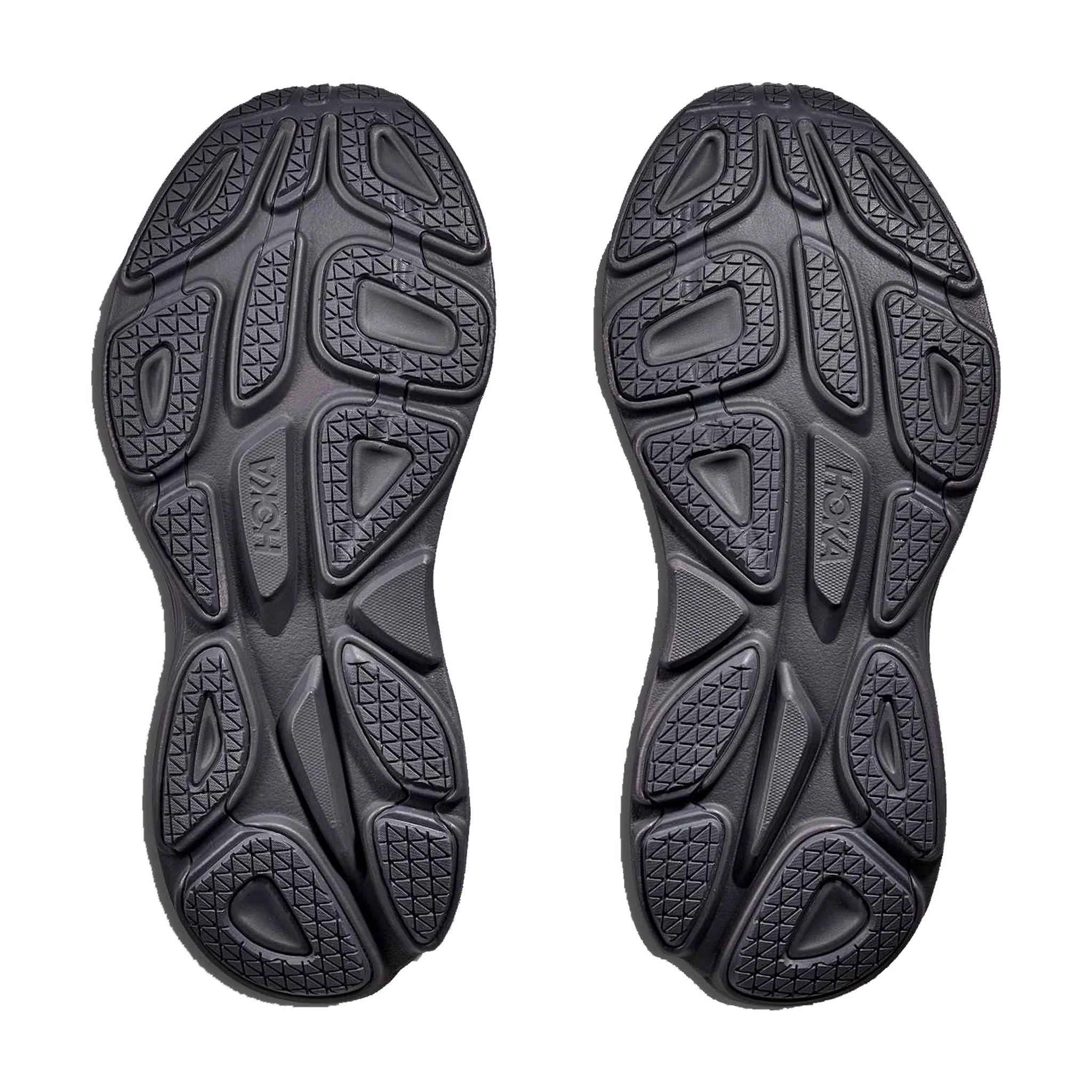 Hoka Unisex Bondi 8 TS Caged (Charcoal Grey/Grey Skies) - Image 5