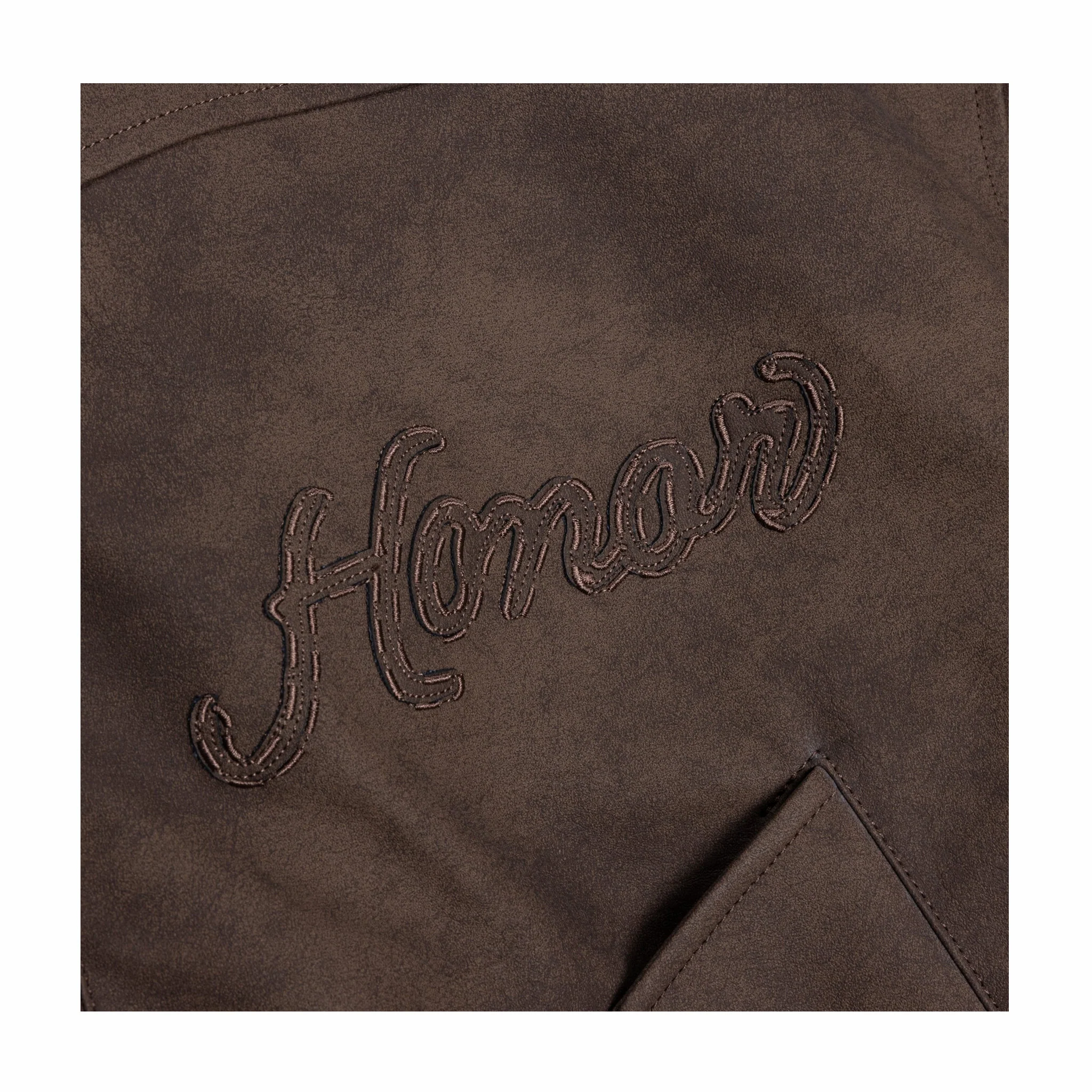 Honor The Gift Aged Jacket (Brown) - Image 3