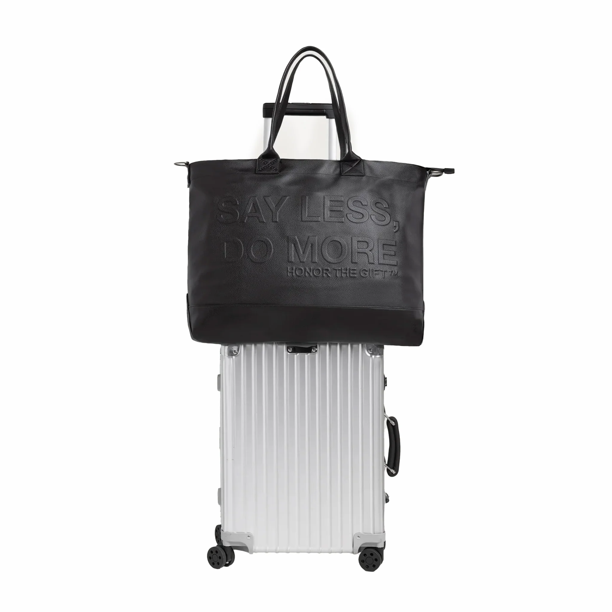 Honor The Gift Do More Travel Tote (Black) - Image 4