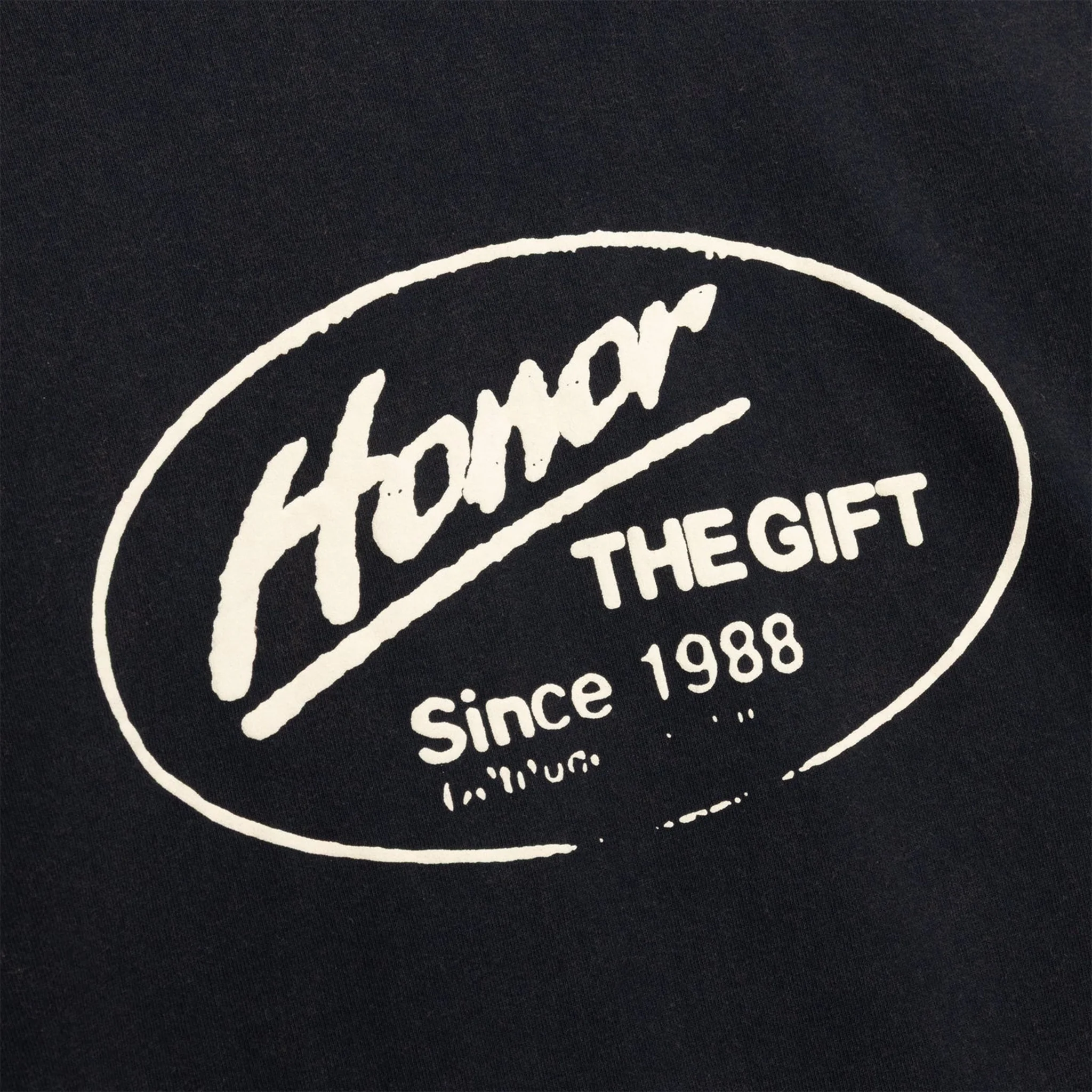 Honor The Gift Just Be Longsleeve T-Shirt (Black) - Image 3