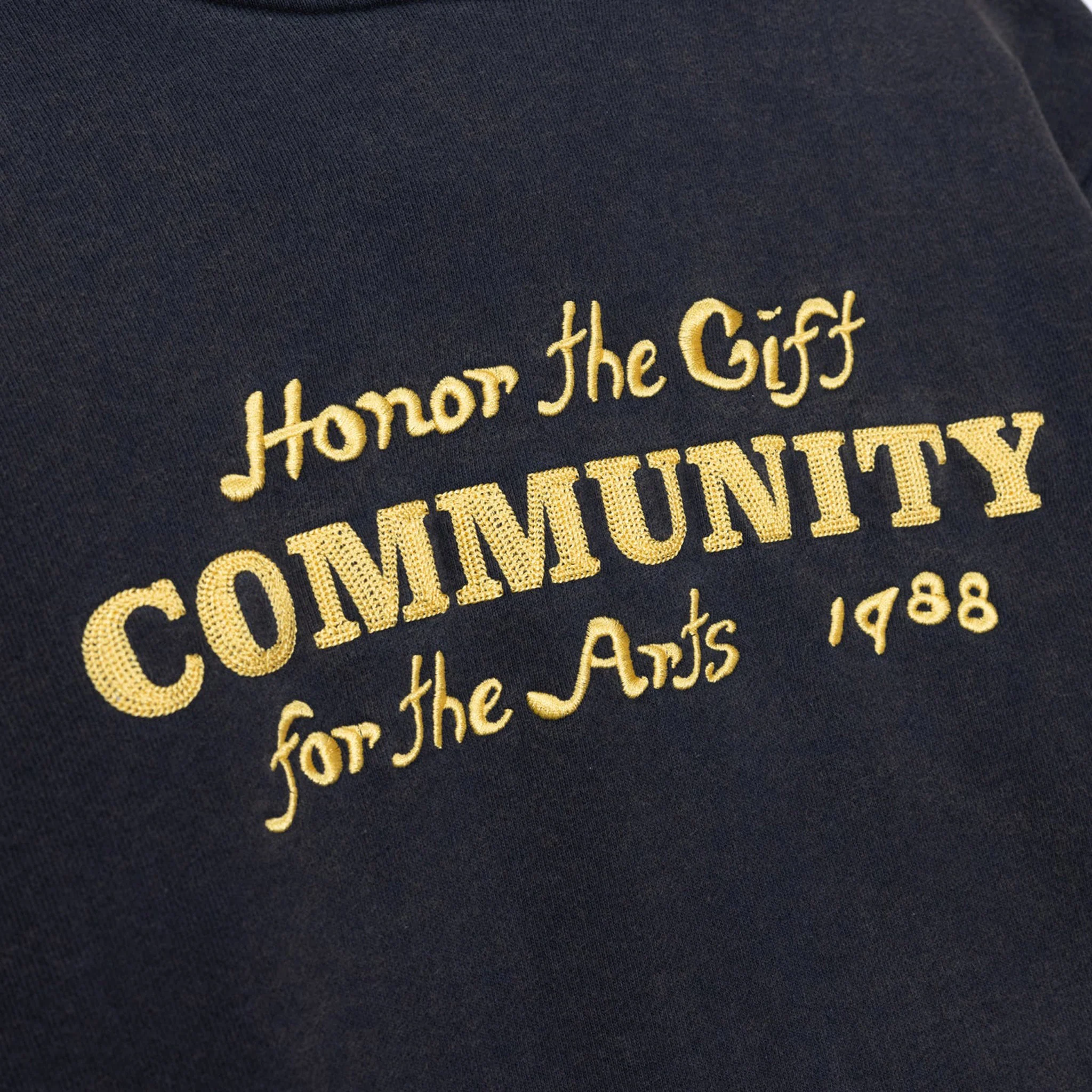 Honor The Gift Vintage Hoodie (Black) - Image 2