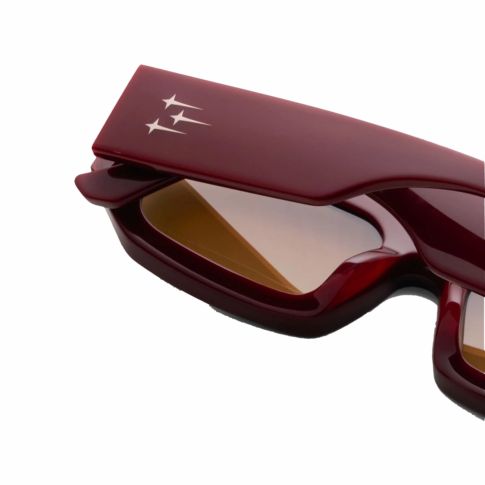 James Oro Bordeaux "Dune" (Brown Tint/Bordeaux Frame) - Image 2