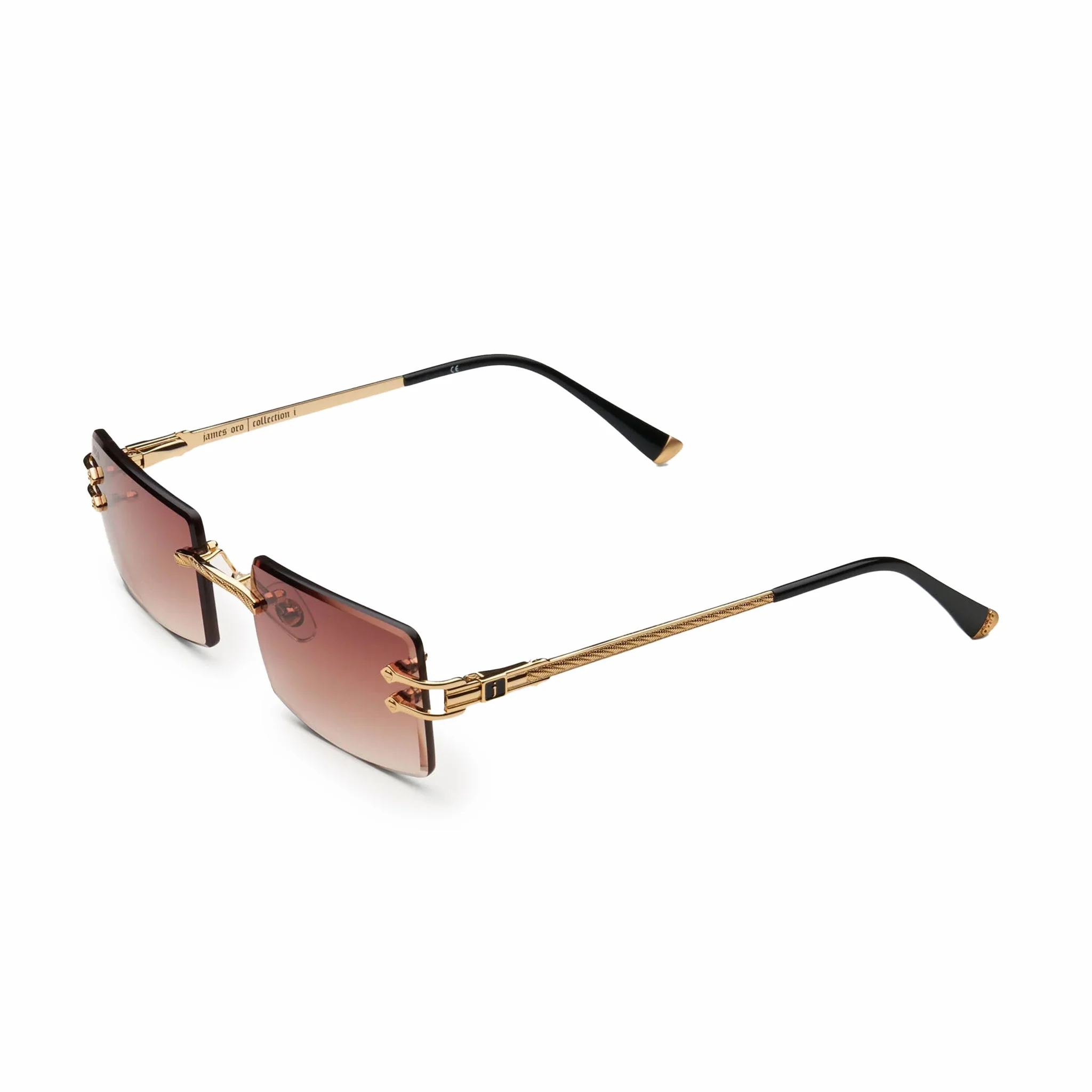 James Oro Brown Tint Authentic II (Brown Tint/Gold Frame) - Image 2