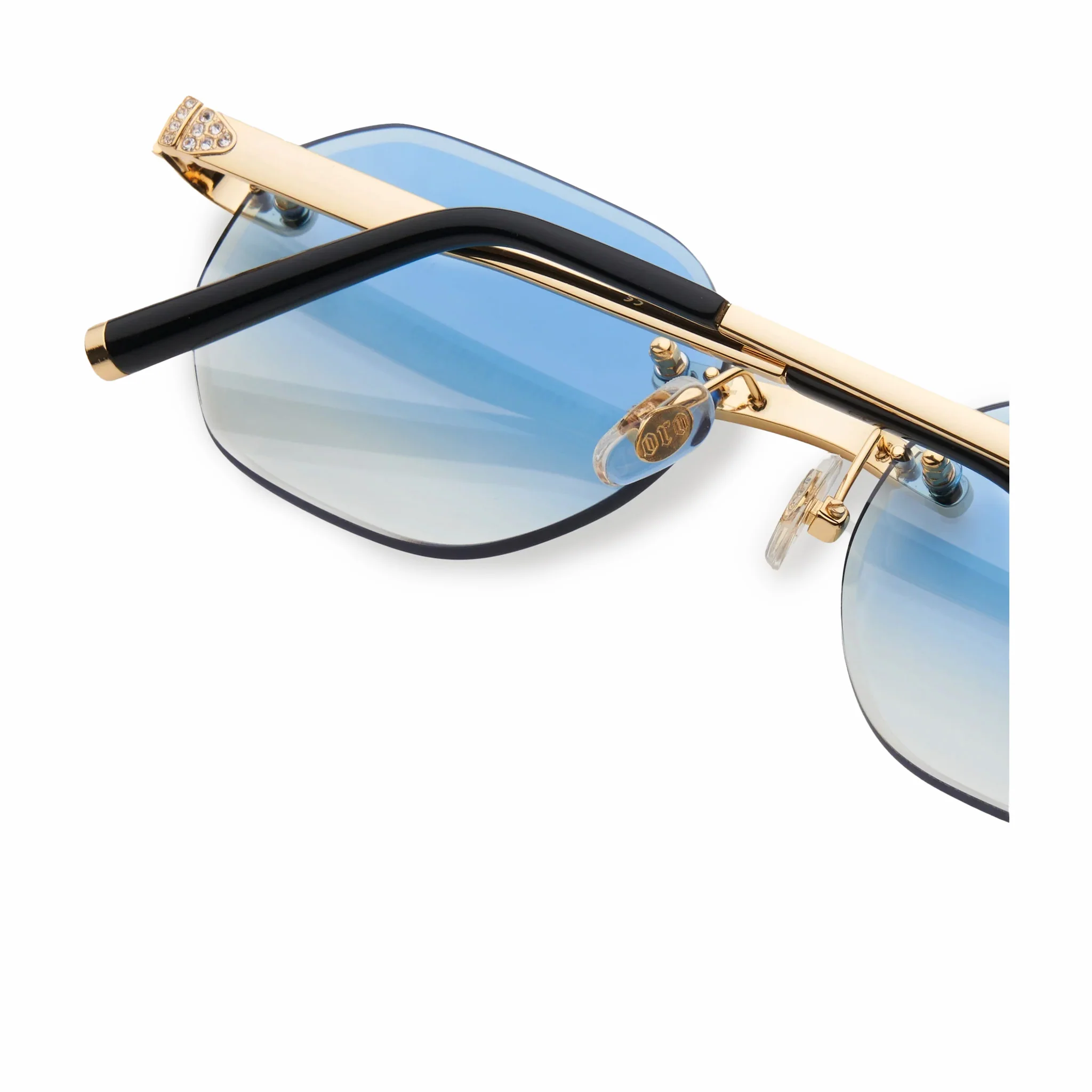 James Oro Iced Blue Tint Opus (Blue Tint/Gold Frame) - Image 3