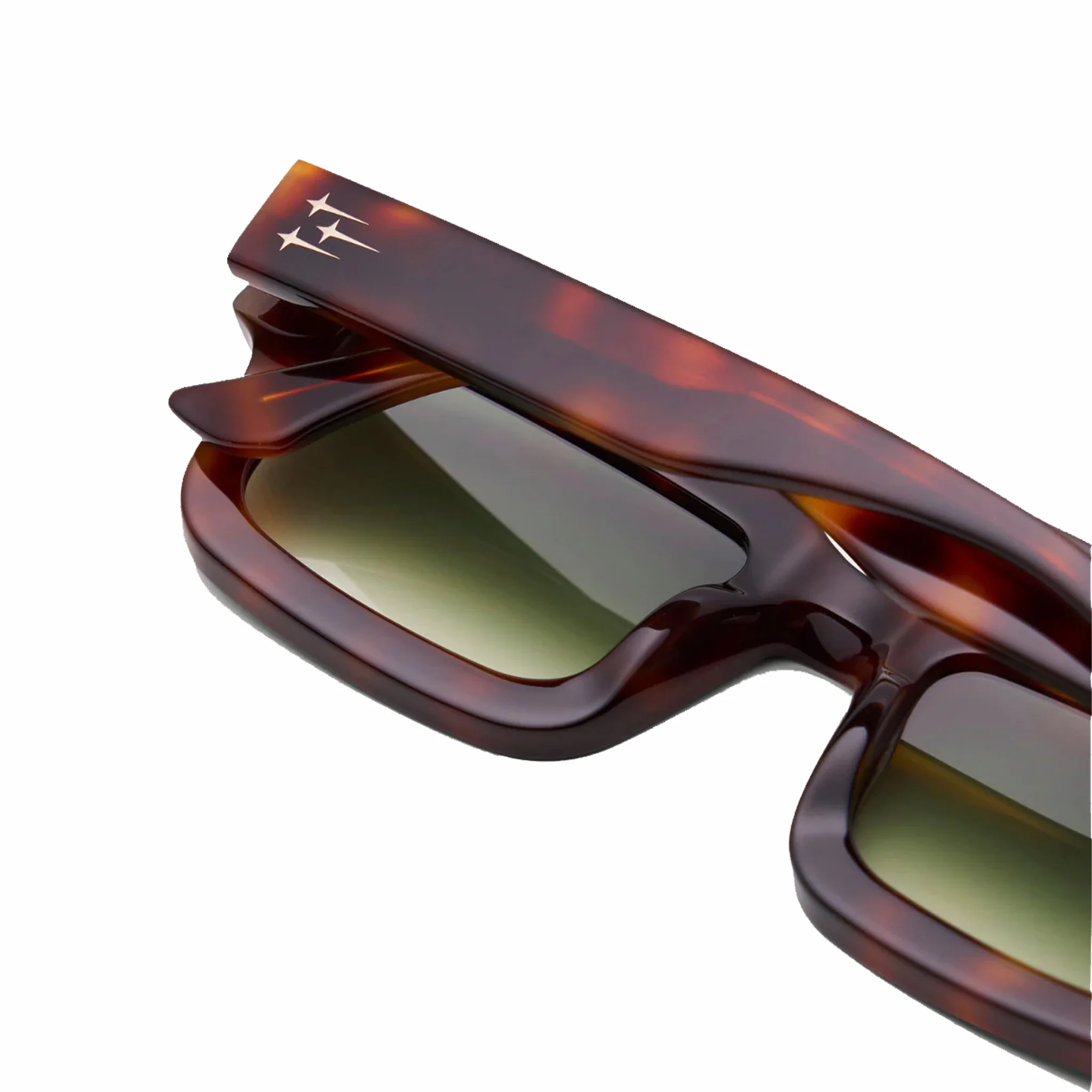 James Oro Old Money "Hustler" (Green Tint/Tortoise Frame) - Image 3