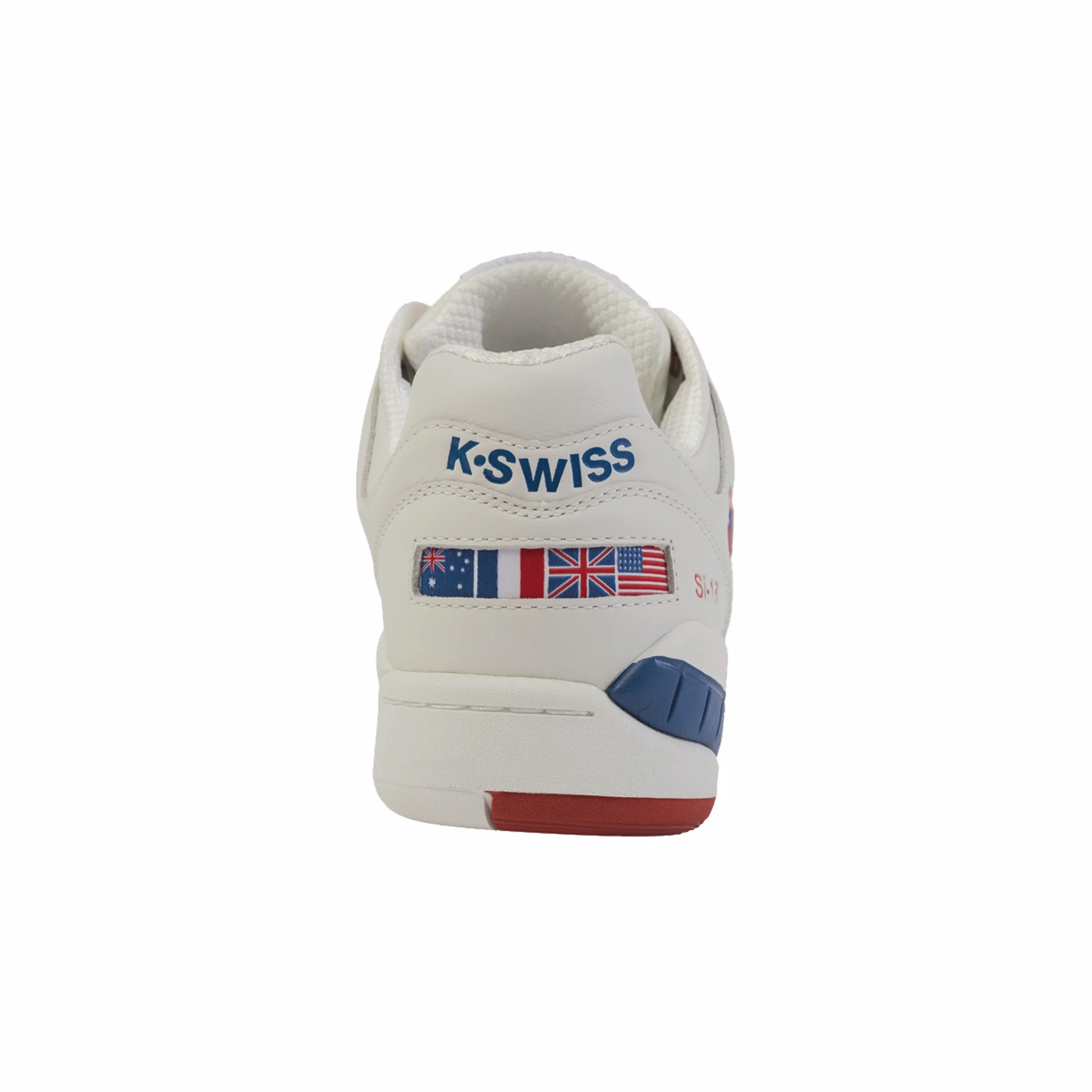 K-Swiss Men's SI-18 International (Premium White/Mars Red/Federal Blue) - Image 3