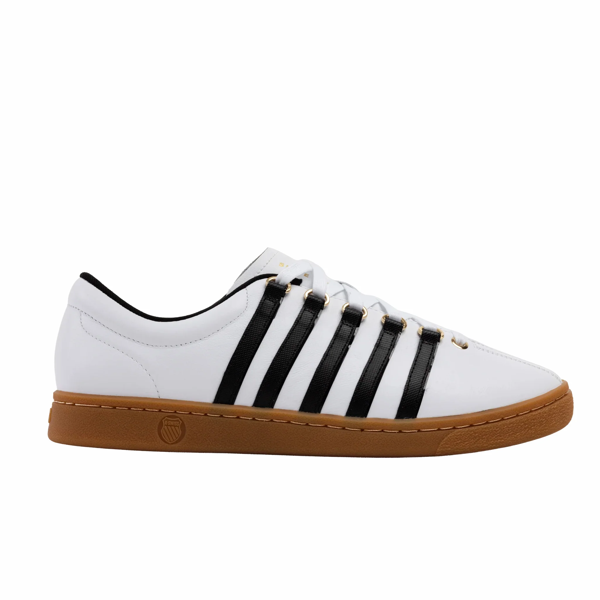 K-Swiss Unisex KSRC Classic 66 NXT (White/Black/Gum/Gold)