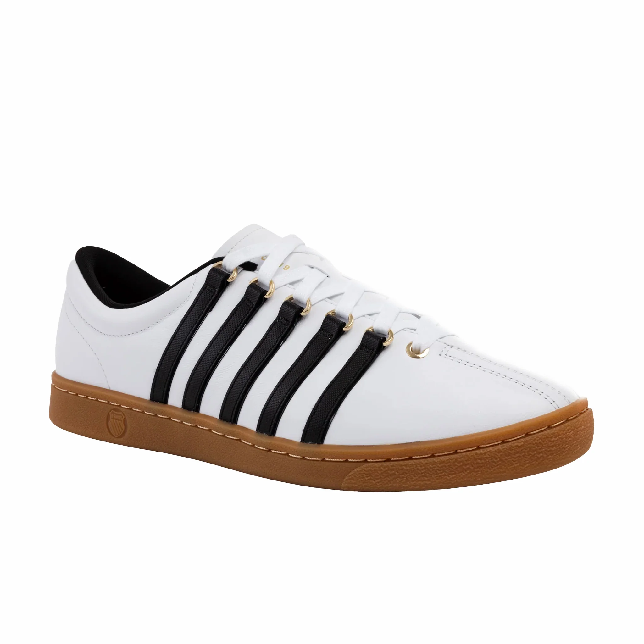 K-Swiss Unisex KSRC Classic 66 NXT (White/Black/Gum/Gold) - Image 2