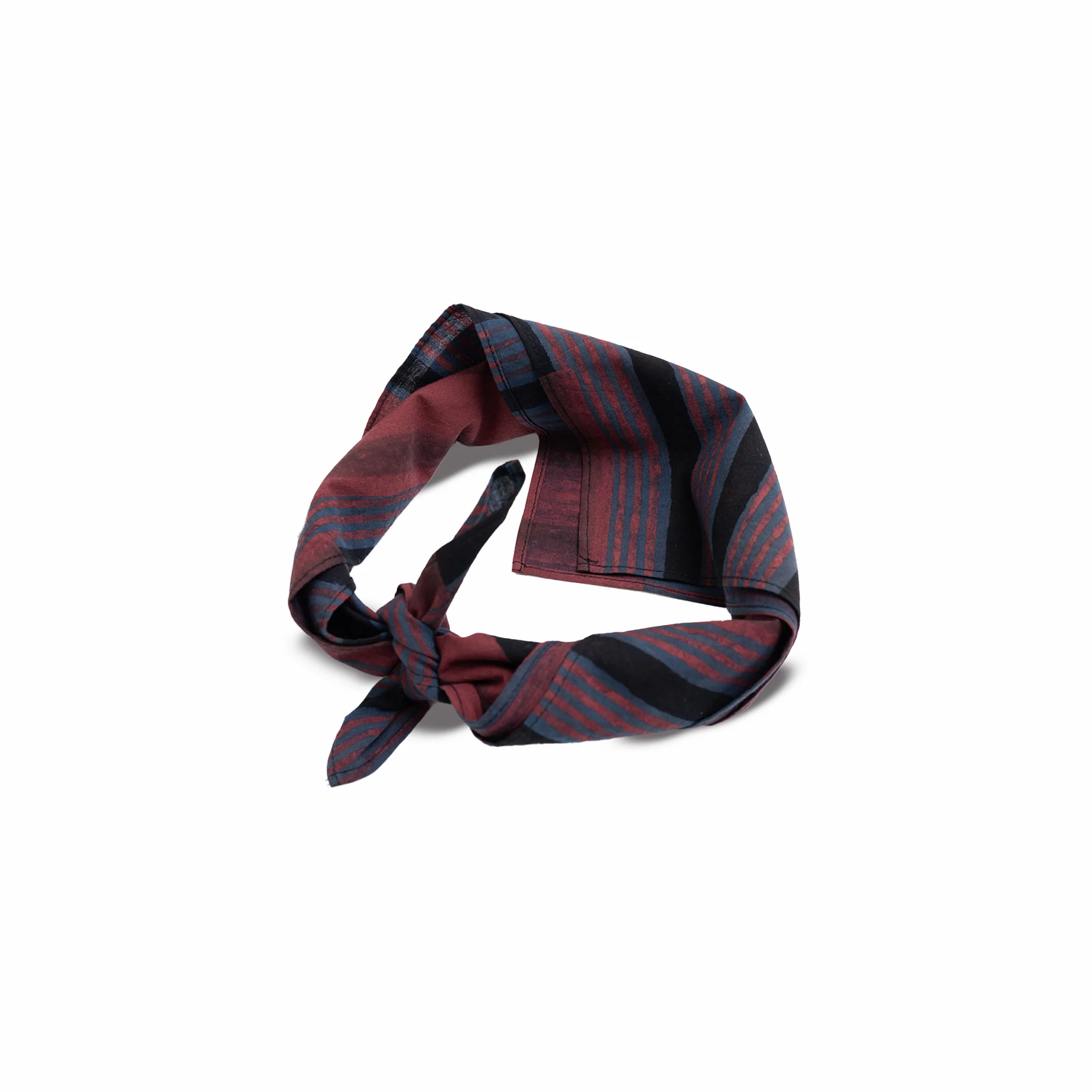Kardo Ajrakh Bandana (Madder Clay) - Image 3