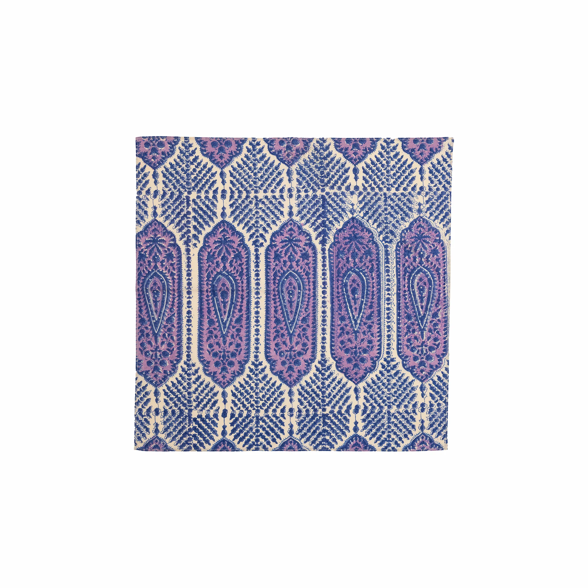 Kardo Block Print Bandana (Purple)