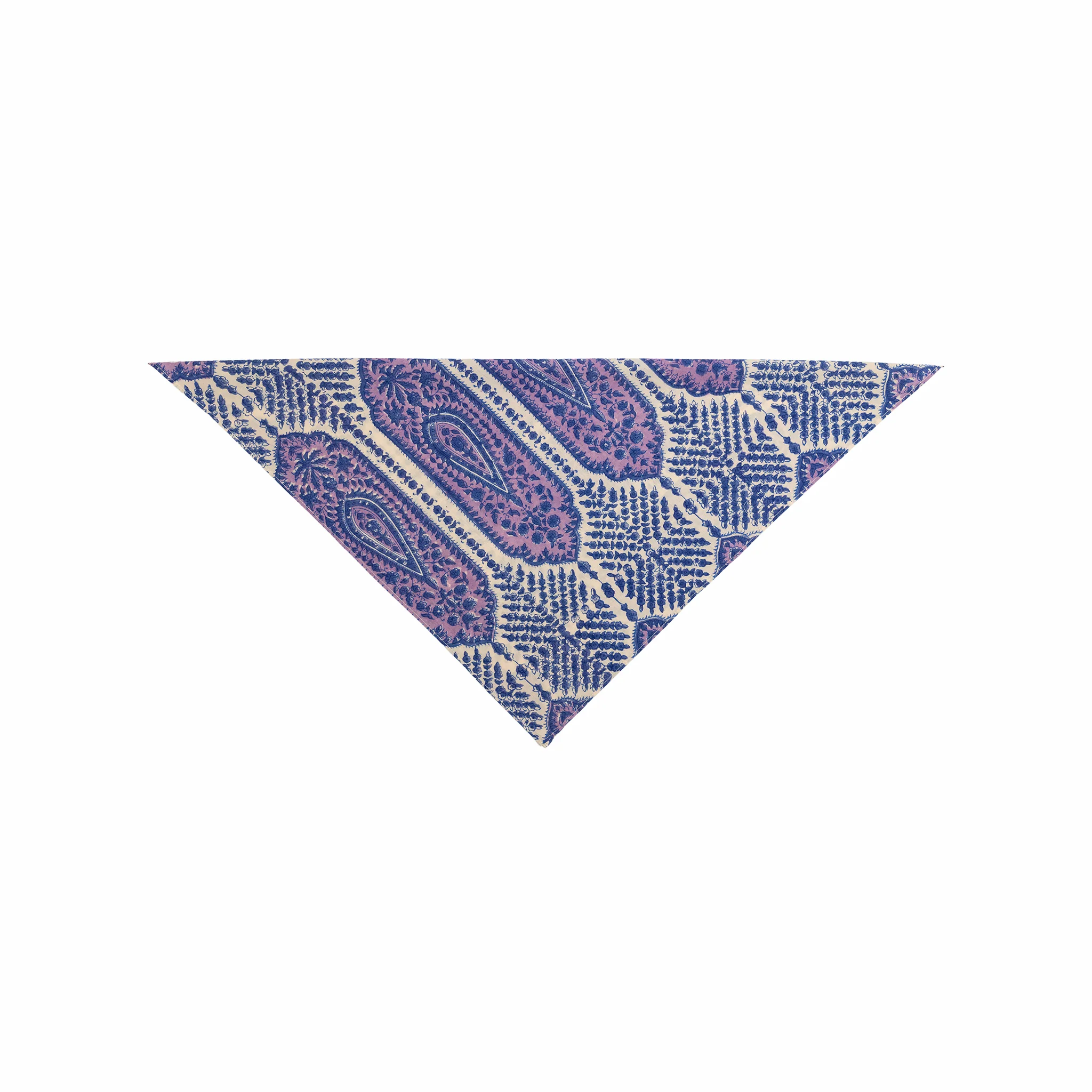 Kardo Block Print Bandana (Purple) - Image 2
