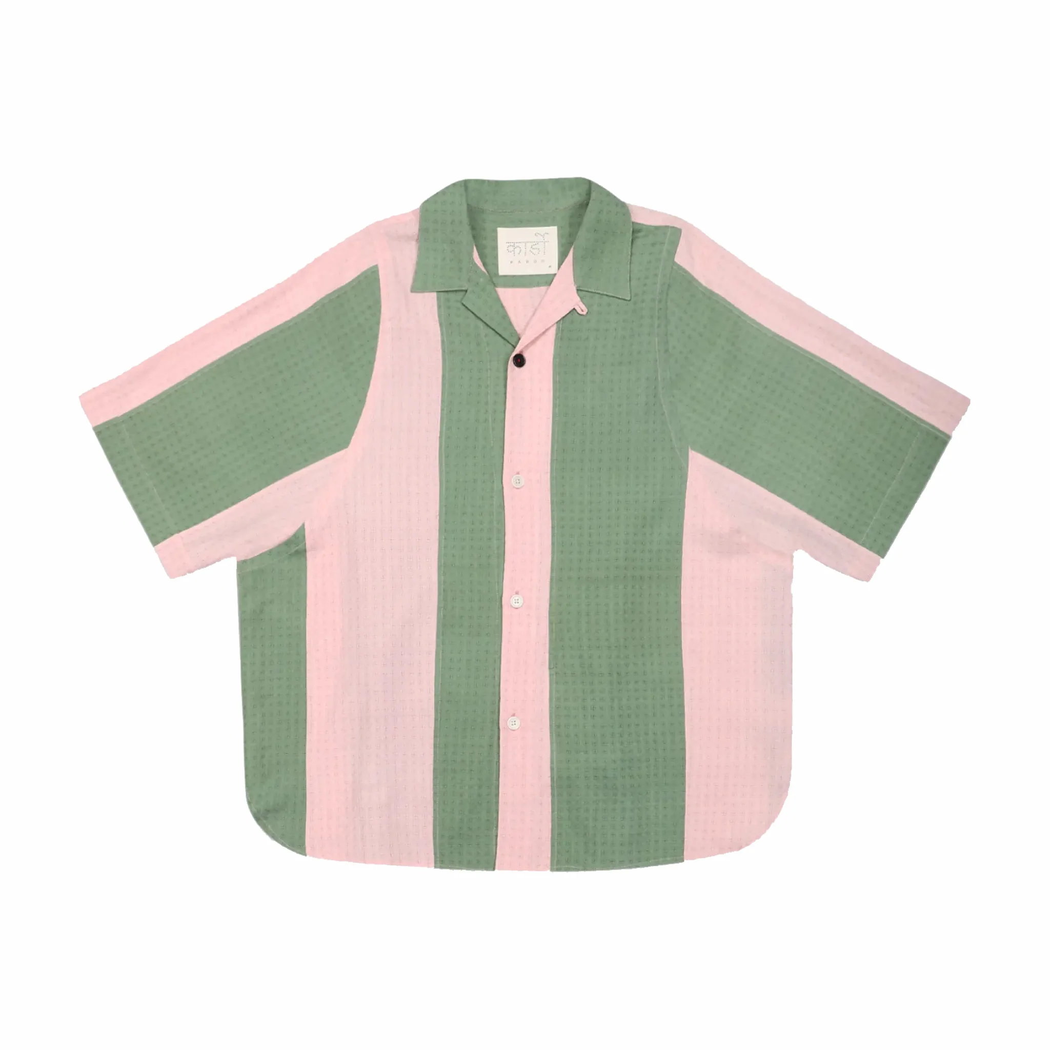 Kardo Yusuke S/S Shirt (Green/Pink)