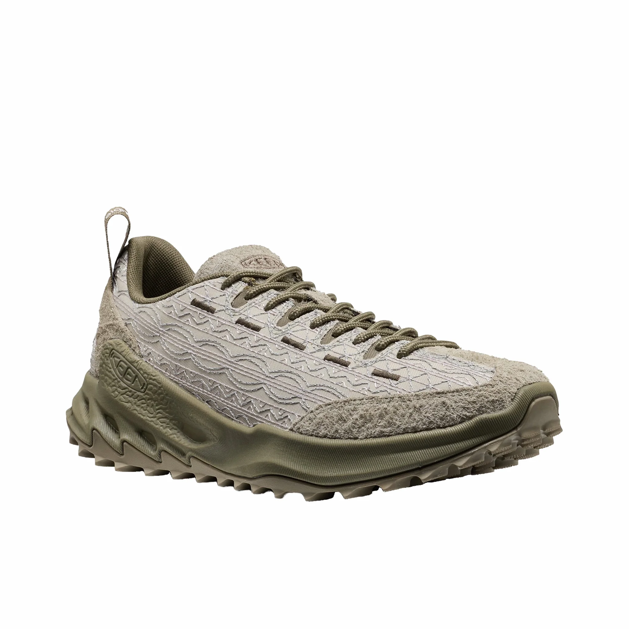 Keen Jasper Zionic x 18 East Sneaker (Abbey Stone/Mermaid) - Image 2