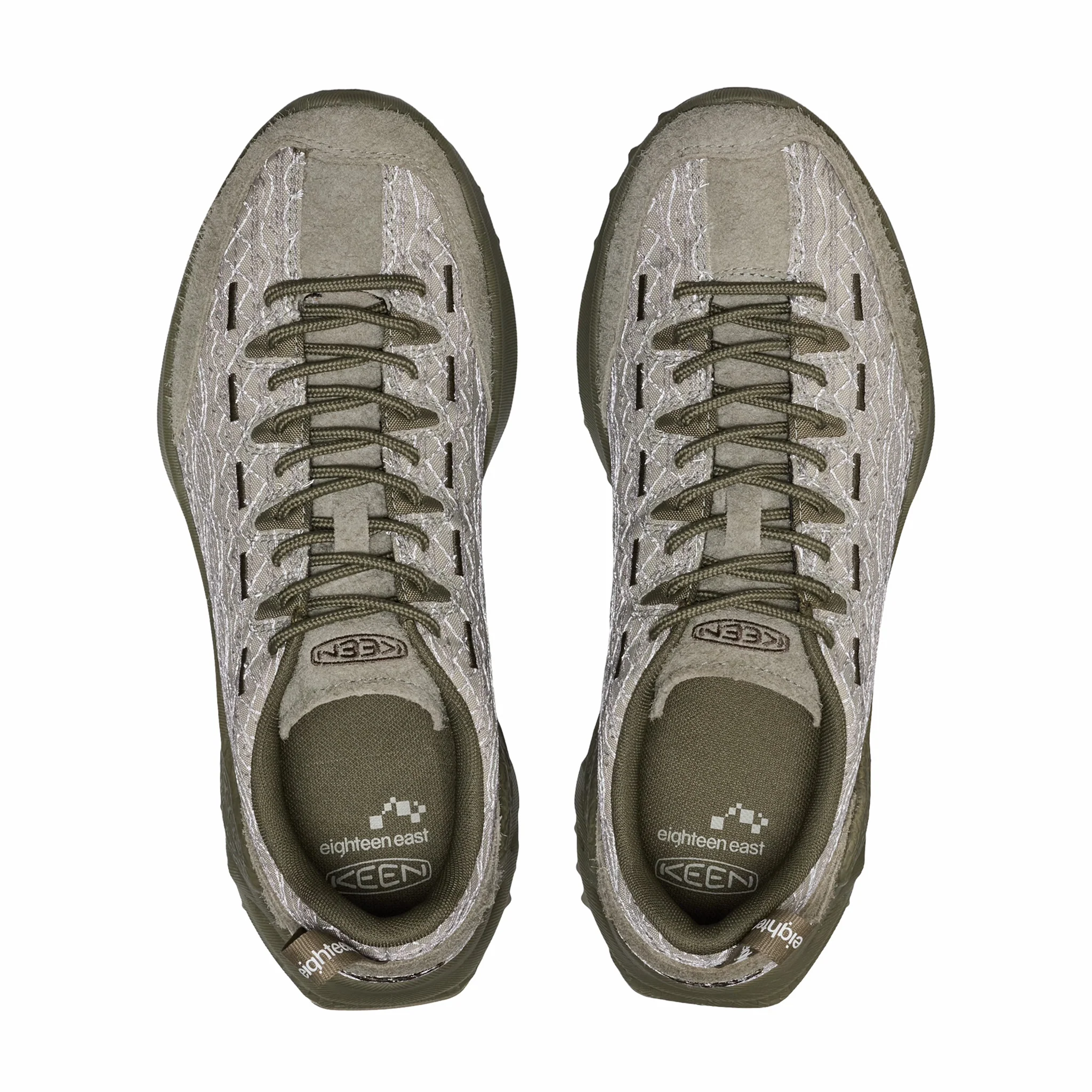 Keen Jasper Zionic x 18 East Sneaker (Abbey Stone/Mermaid) - Image 4