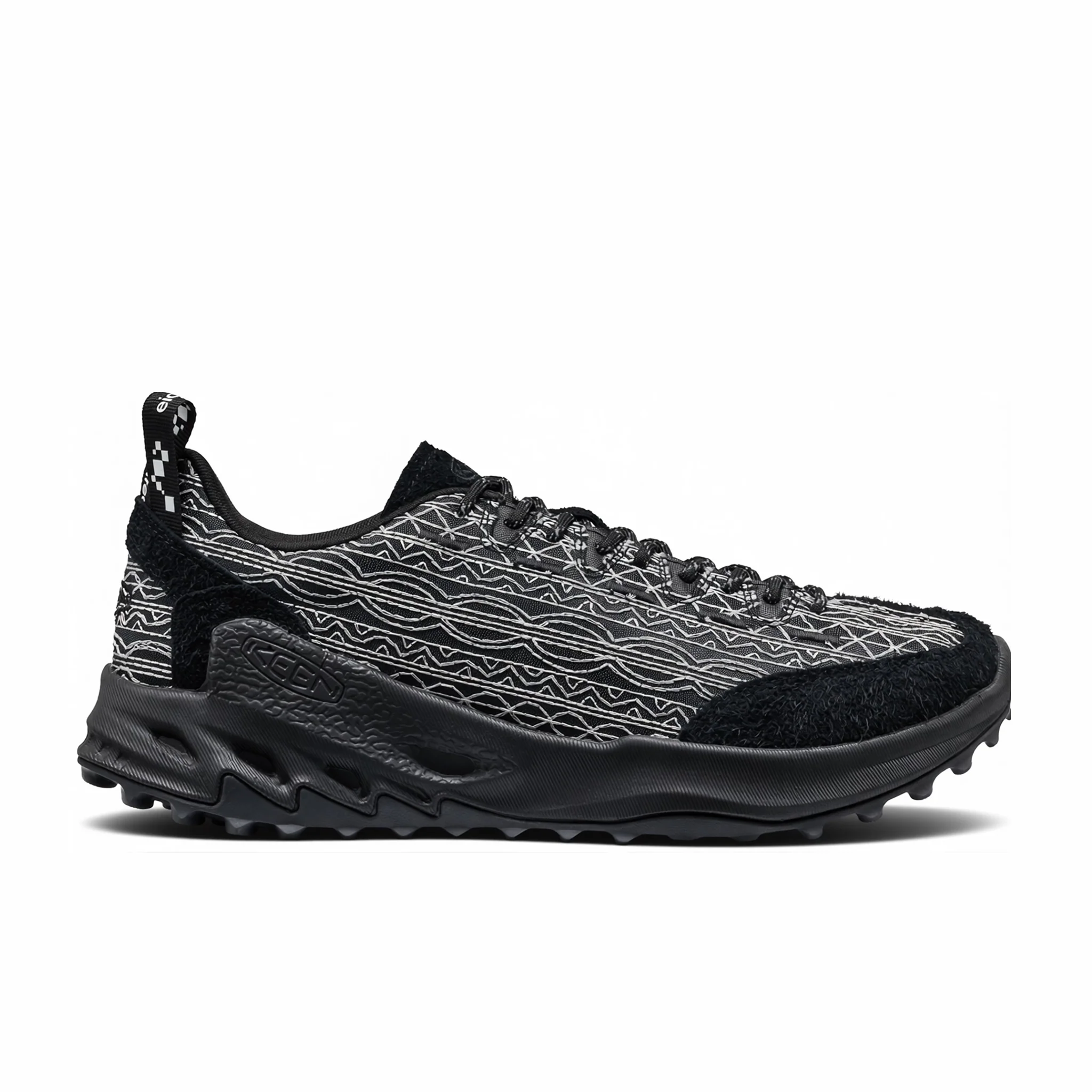 Keen Jasper Zionic x 18 East Sneaker (Black/Black)
