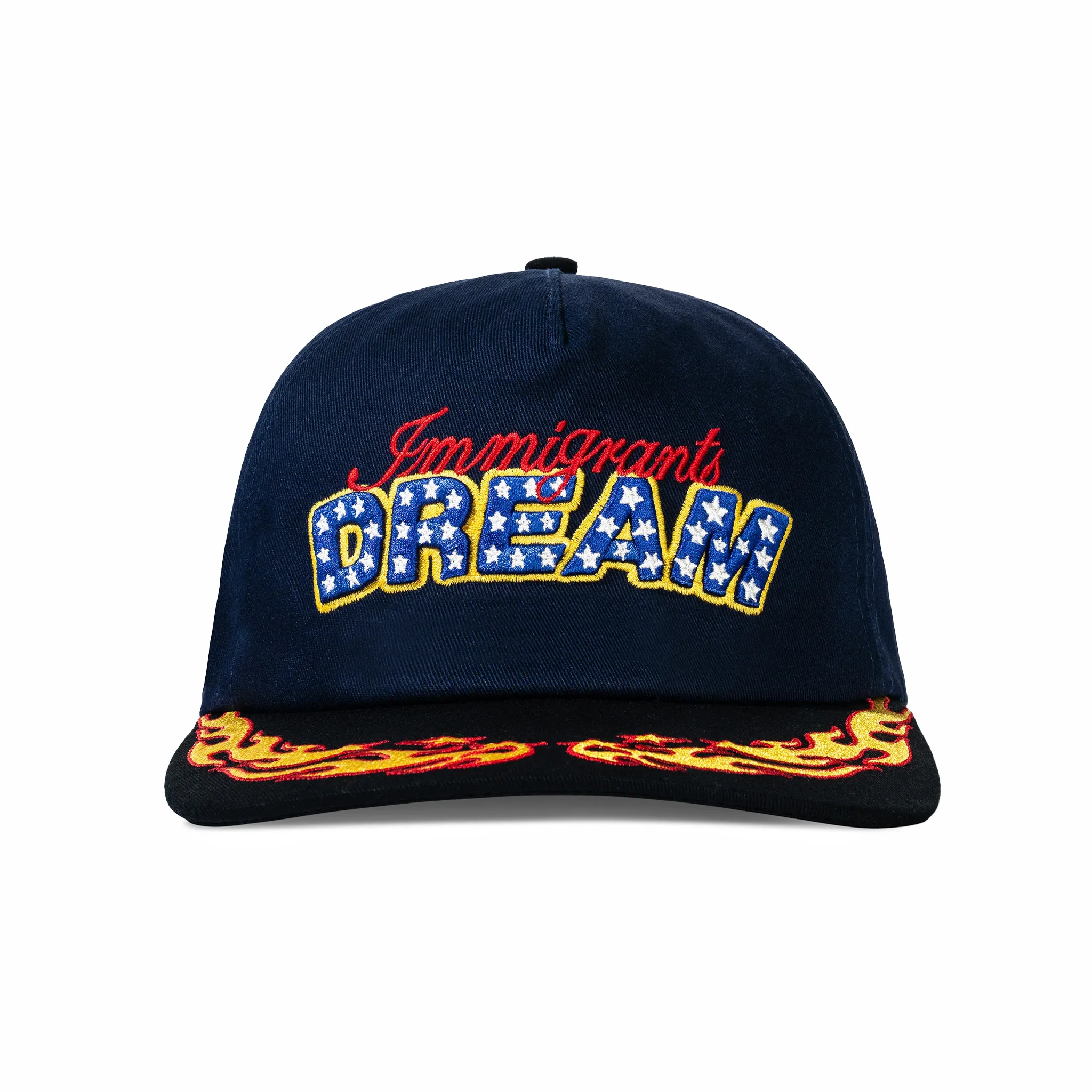 Kids of Immigrants Immigrants Dream Flame Hat (Navy)