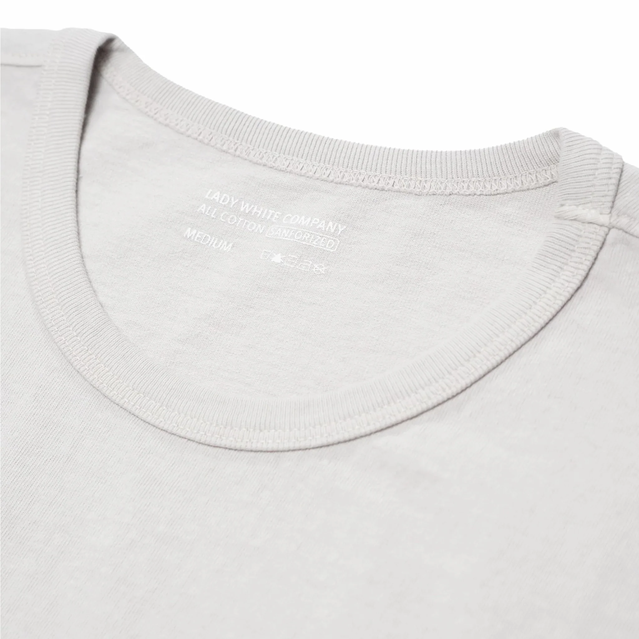Lady White Co. "Our T-Shirt" (Oak Grey) - Image 2