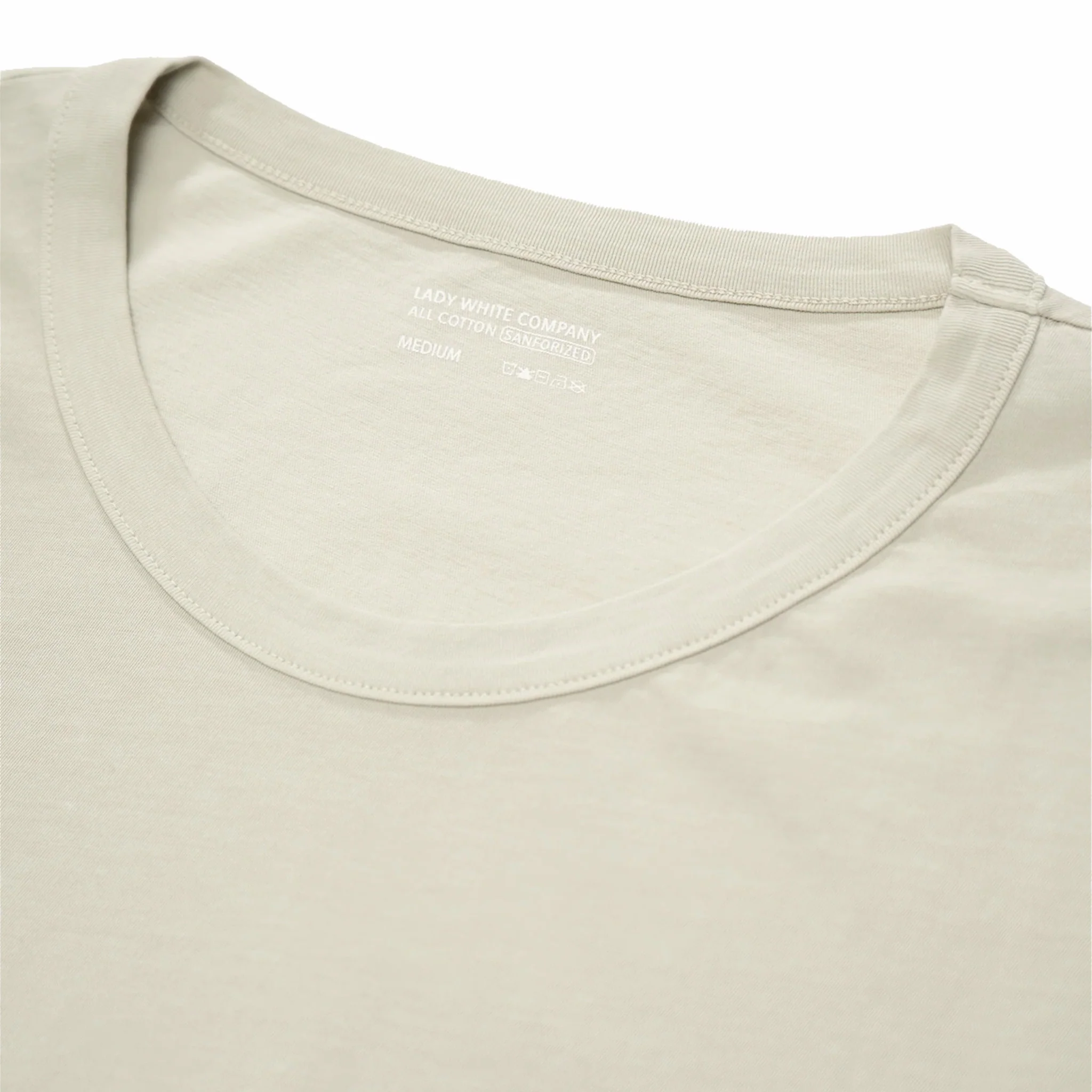 Lady White Co. Sleeveless T-Shirt (Swiss Natural) - Image 2