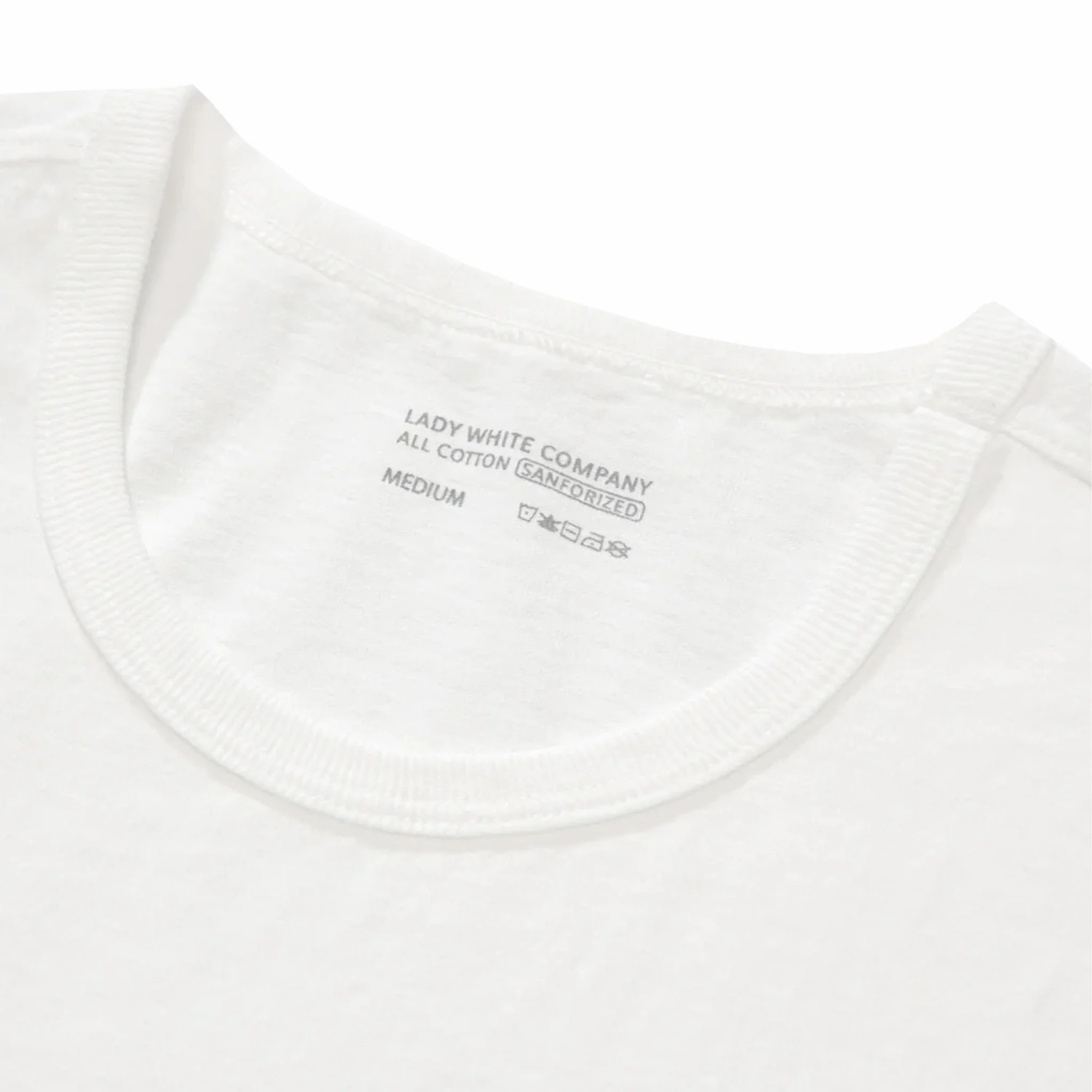 Lady White Co. "Our T-Shirt" 2-Pack (White) - Image 3
