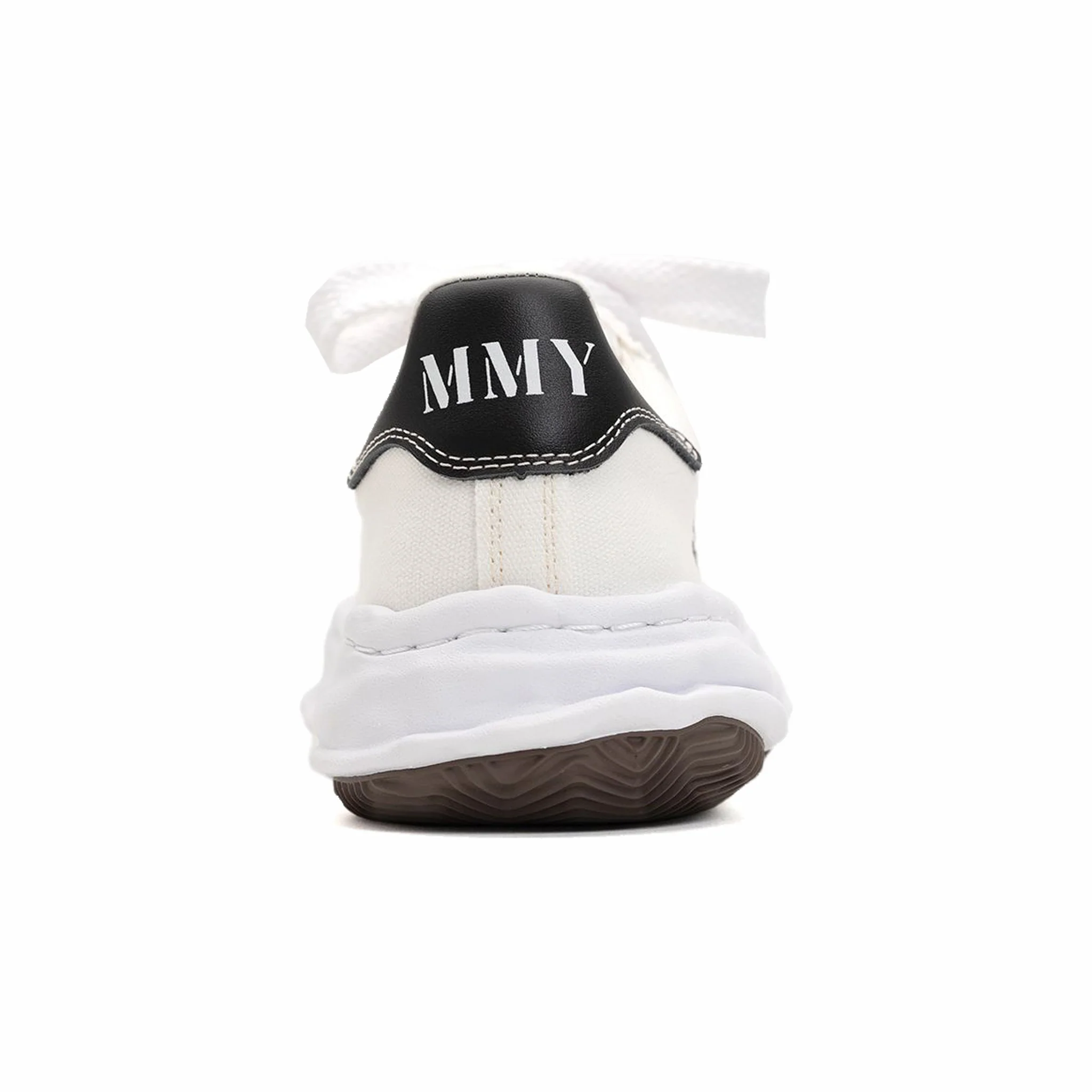 Maison MIHARA YASUHIRO "Blakey" OG Sole Canvas Low-Top Sneaker (White) - Image 3