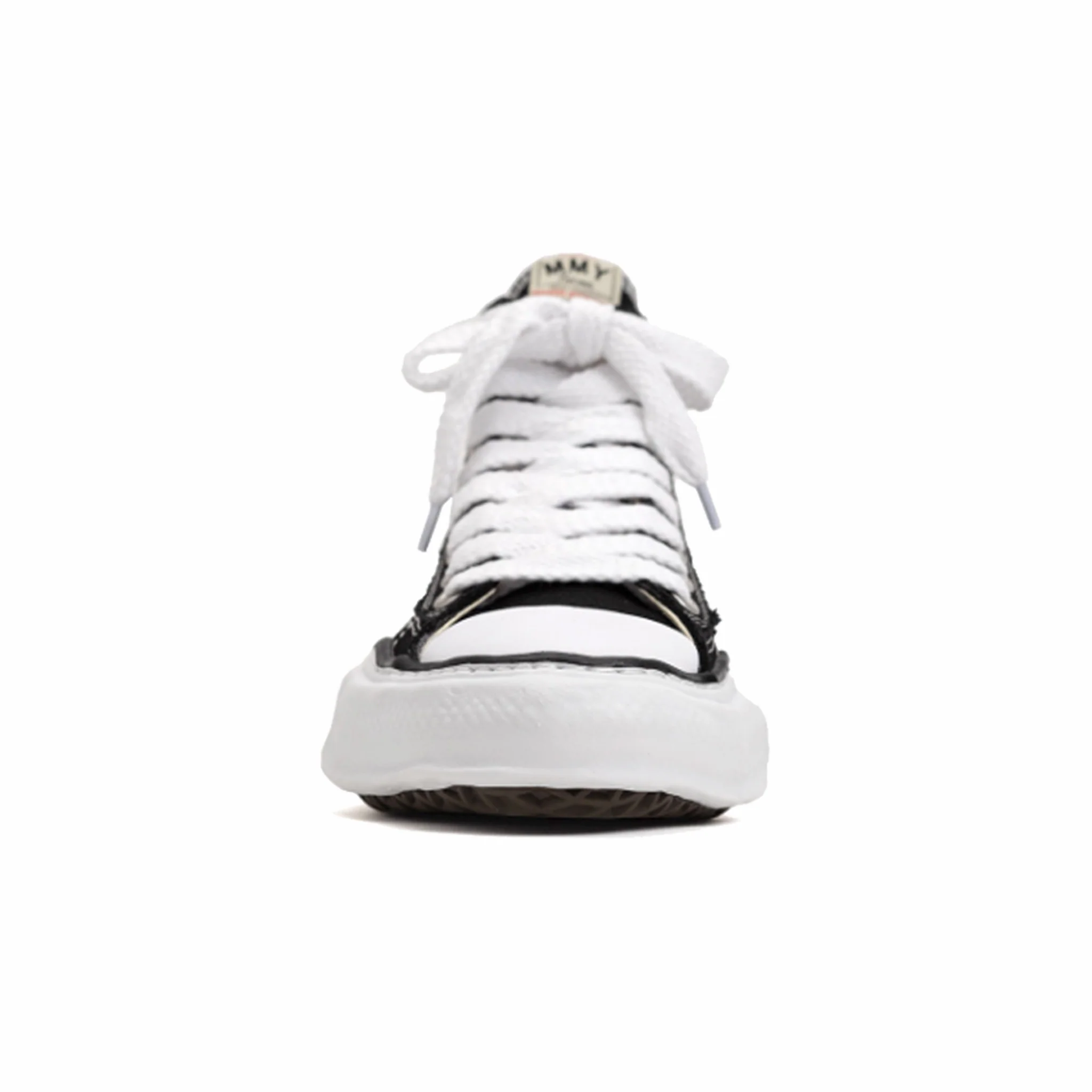 Maison MIHARA YASUHIRO "Peterson" OG Sole Canvas High-Top Sneaker (Black) - Image 3