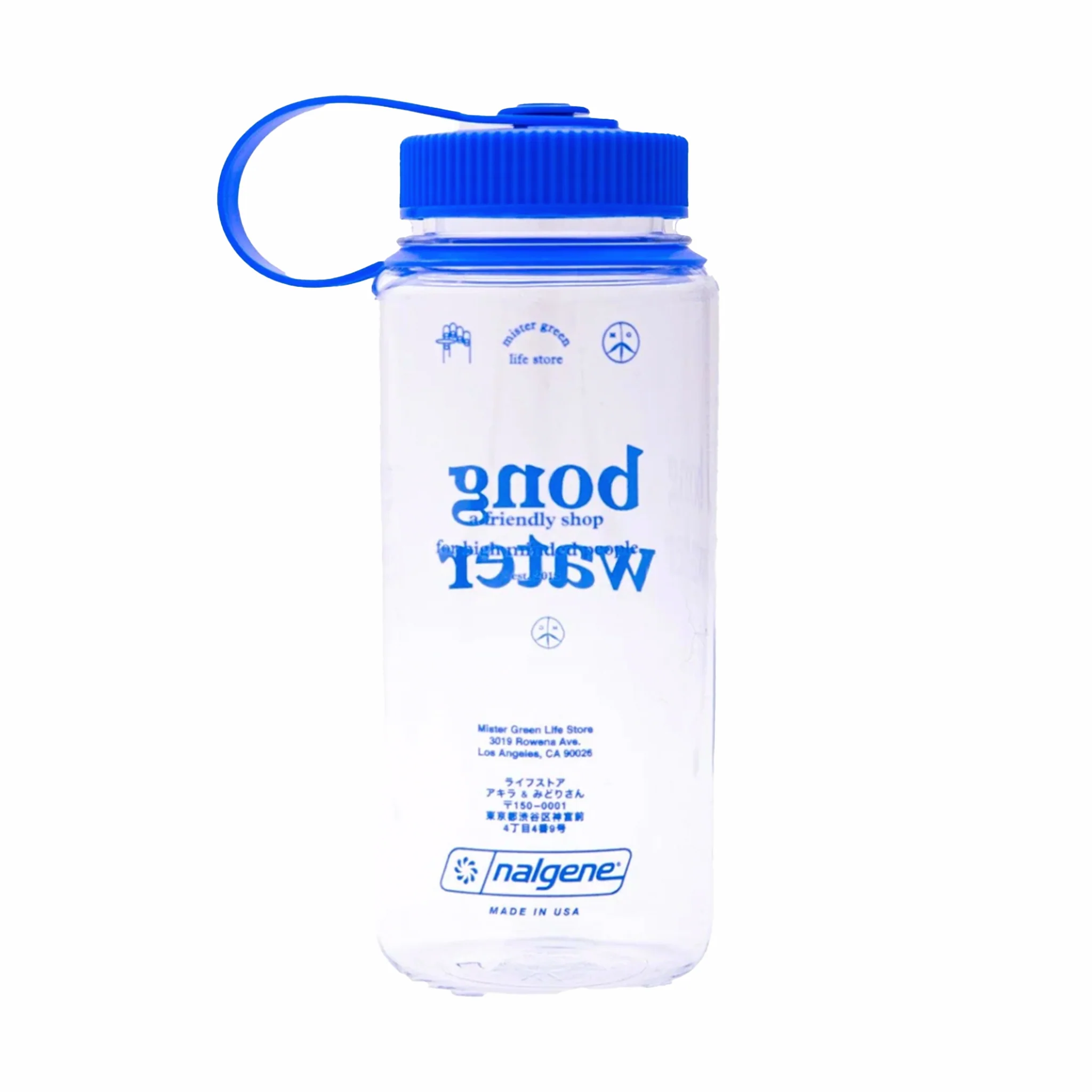 Mister Green Bong Water 16 OZ. Small Wide Mouth Nalgene