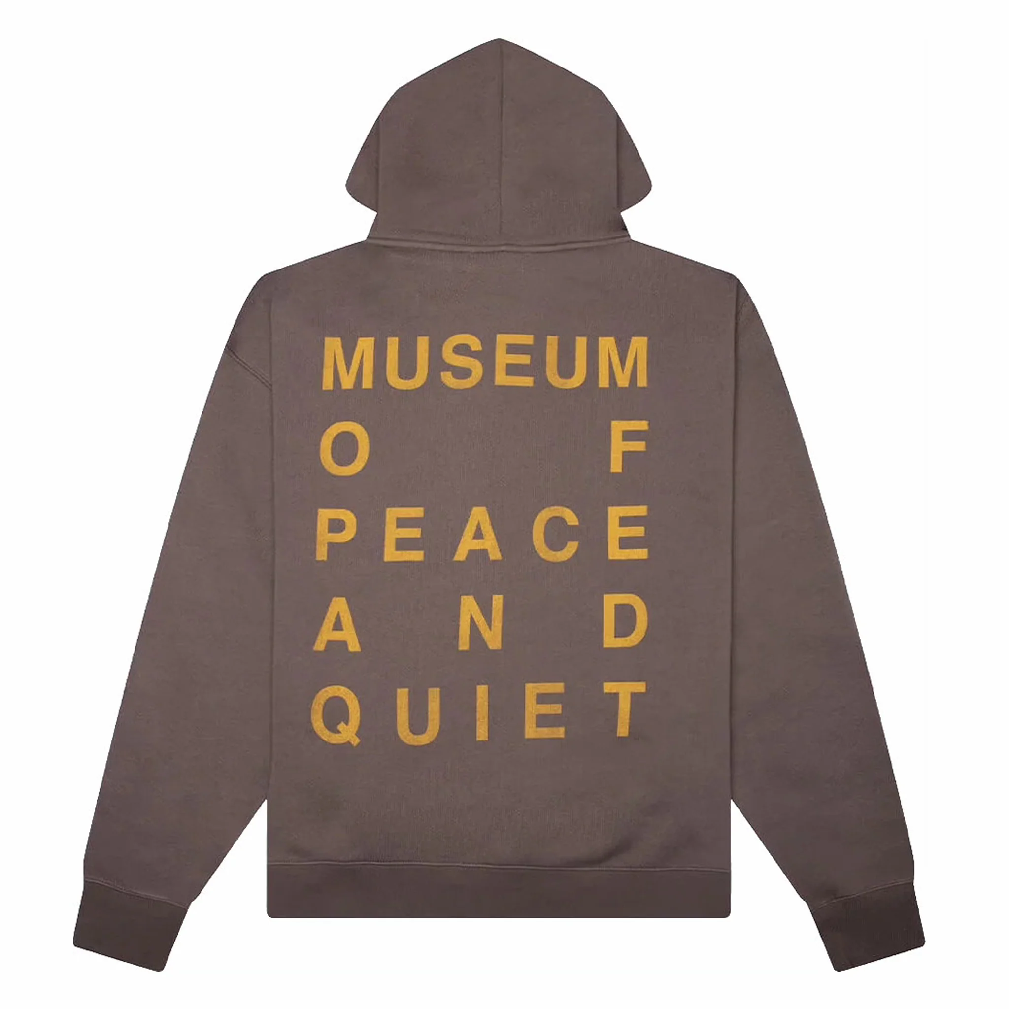 Museum of Peace & Quiet Castelli Zip-Up Hoodie (Brown) - Image 2