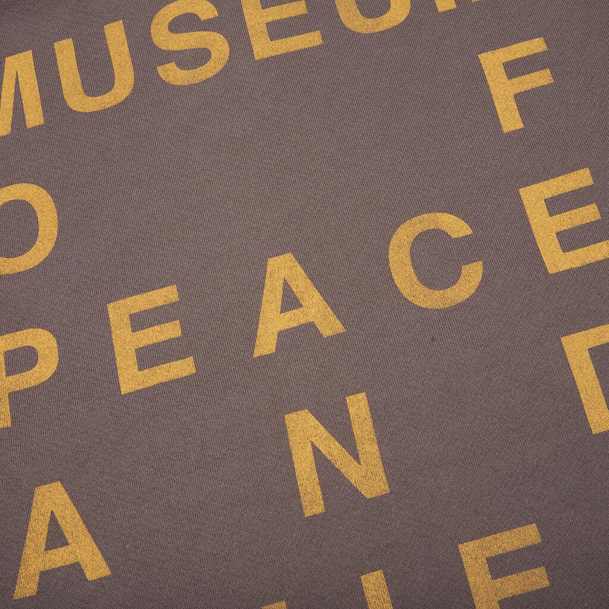 Museum of Peace & Quiet Castelli Zip-Up Hoodie (Brown) - Image 3
