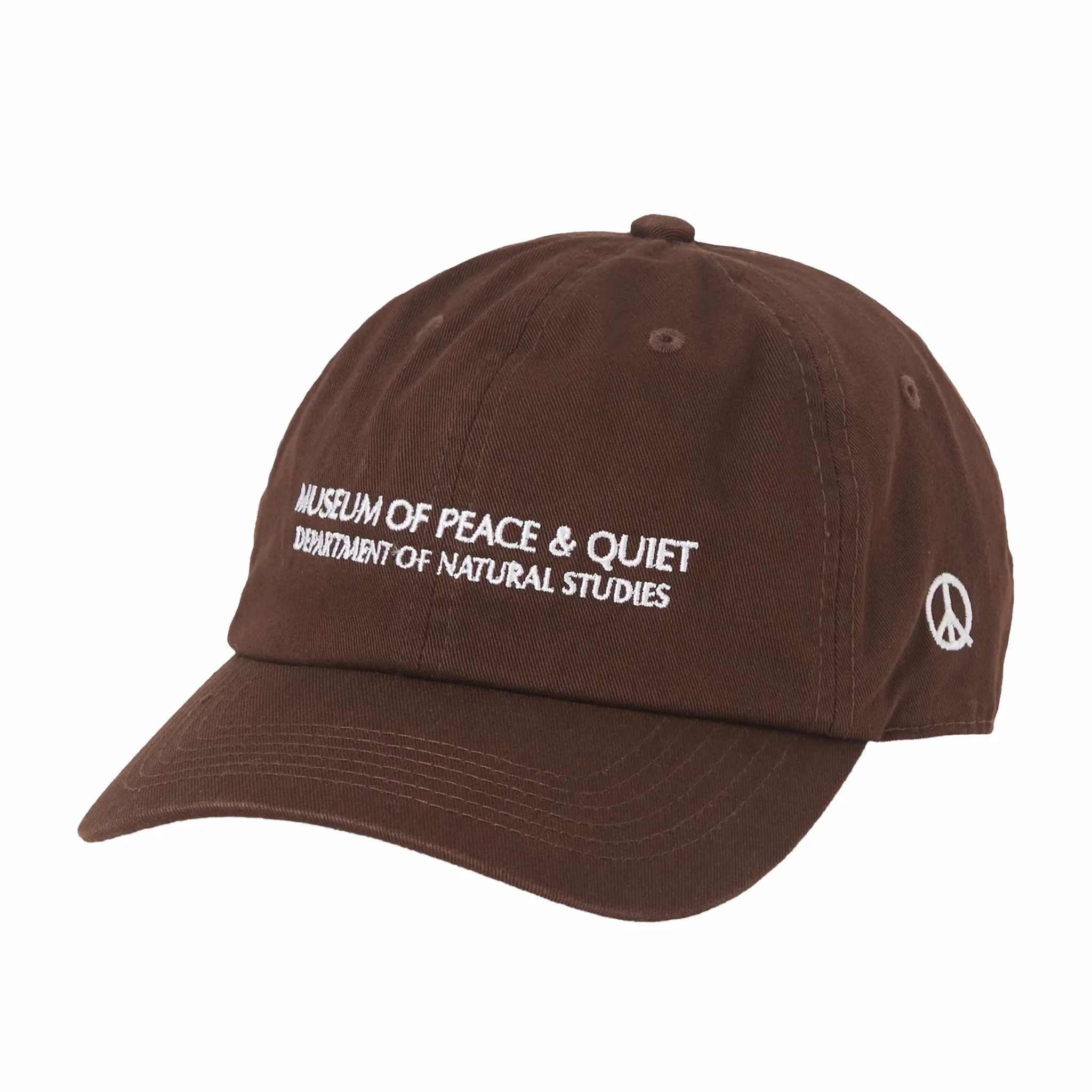 Museum of Peace & Quiet Natural Studies Dad Hat (Brown)