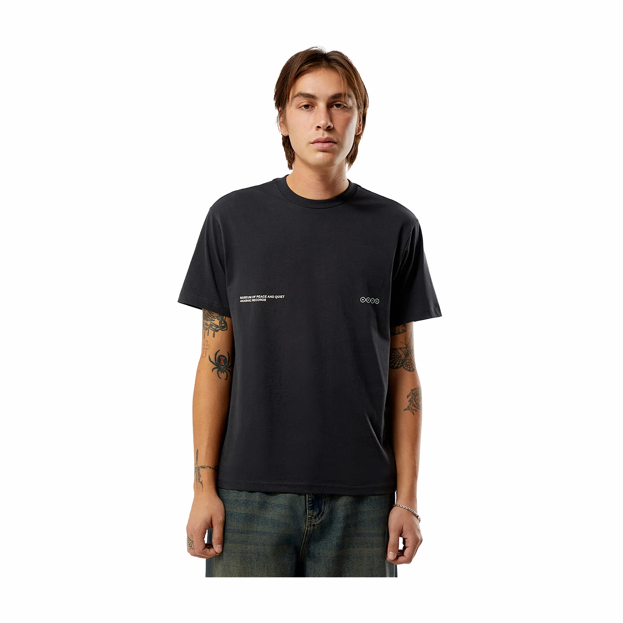 Museum Of Peace & Quiet Soundwaves T-Shirt (Black) - Image 2