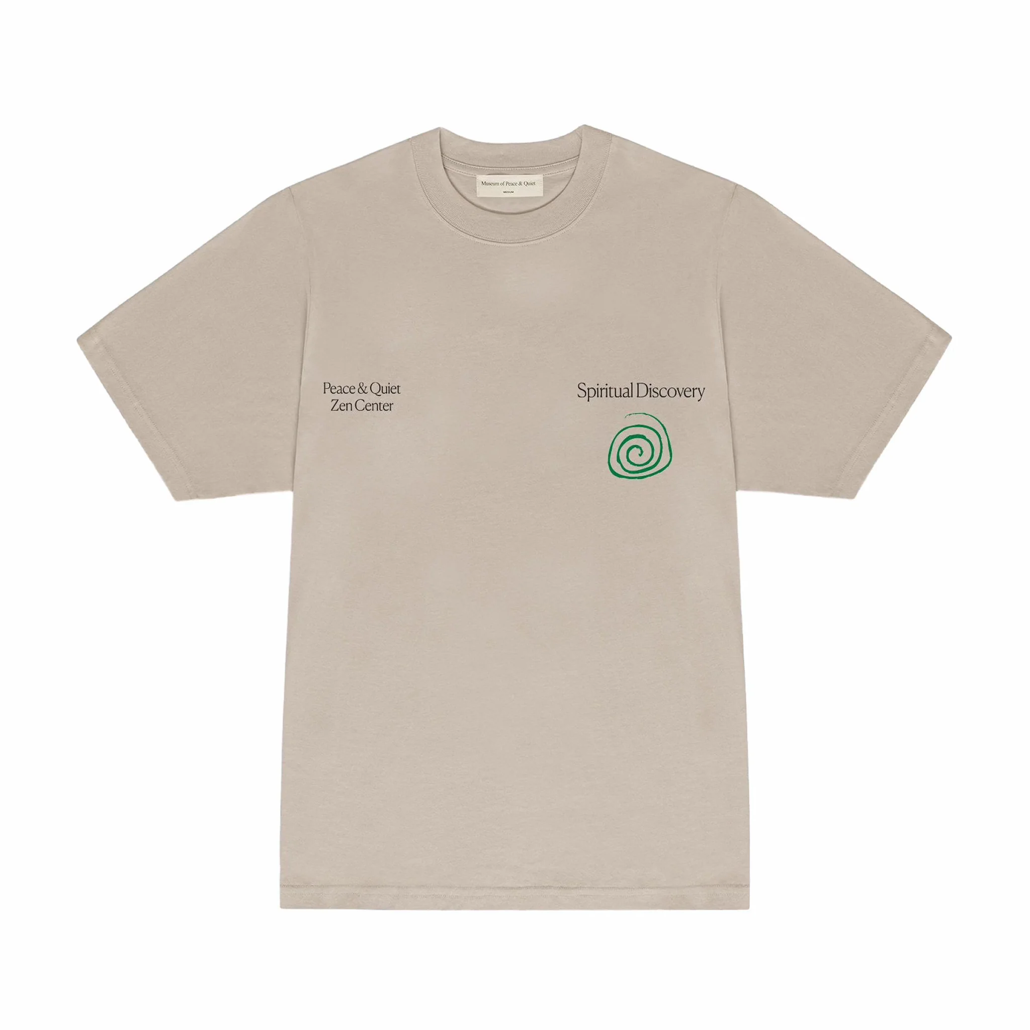 Museum of Peace & Quiet Spiritual Discovery T-Shirt (Taupe)