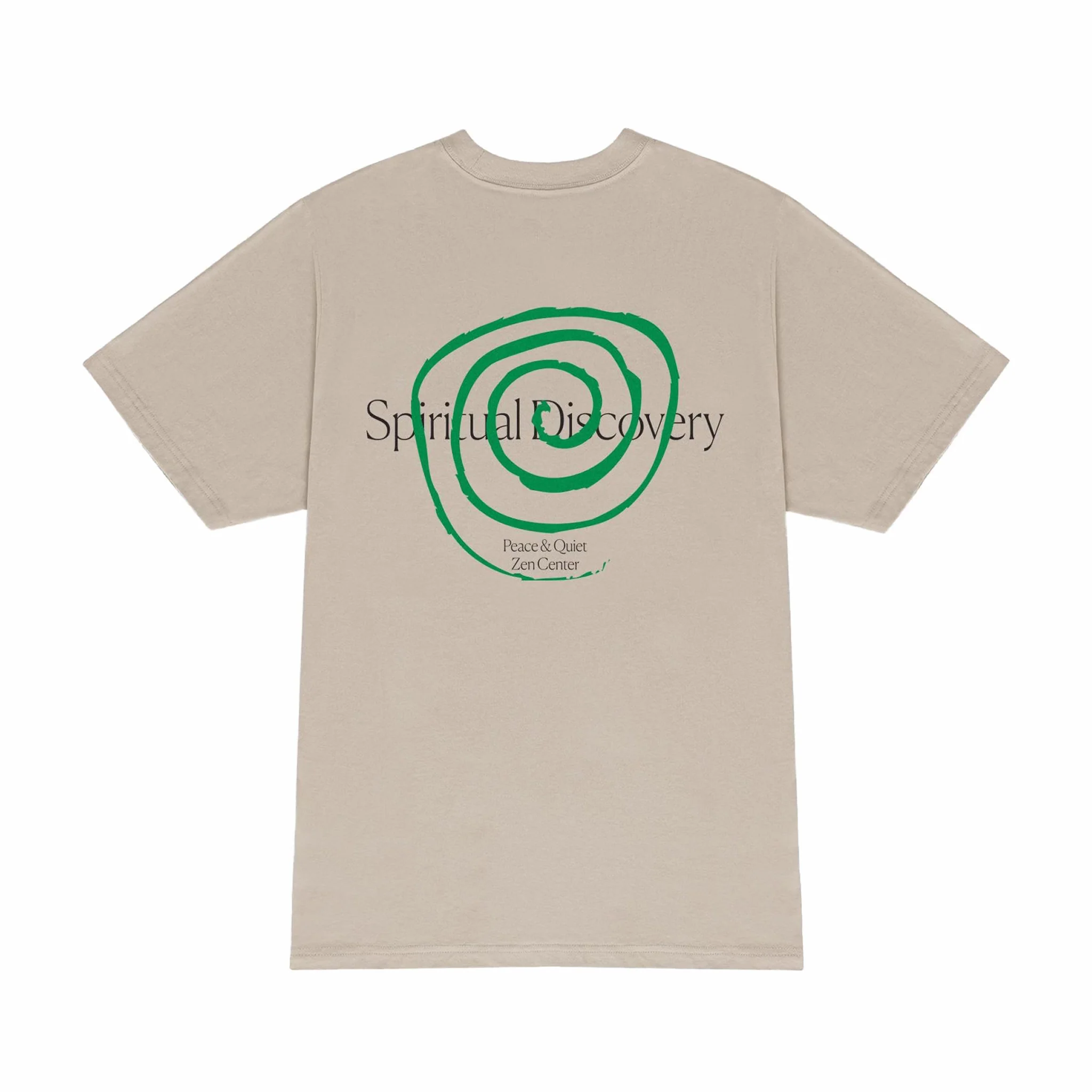 Museum of Peace & Quiet Spiritual Discovery T-Shirt (Taupe) - Image 2