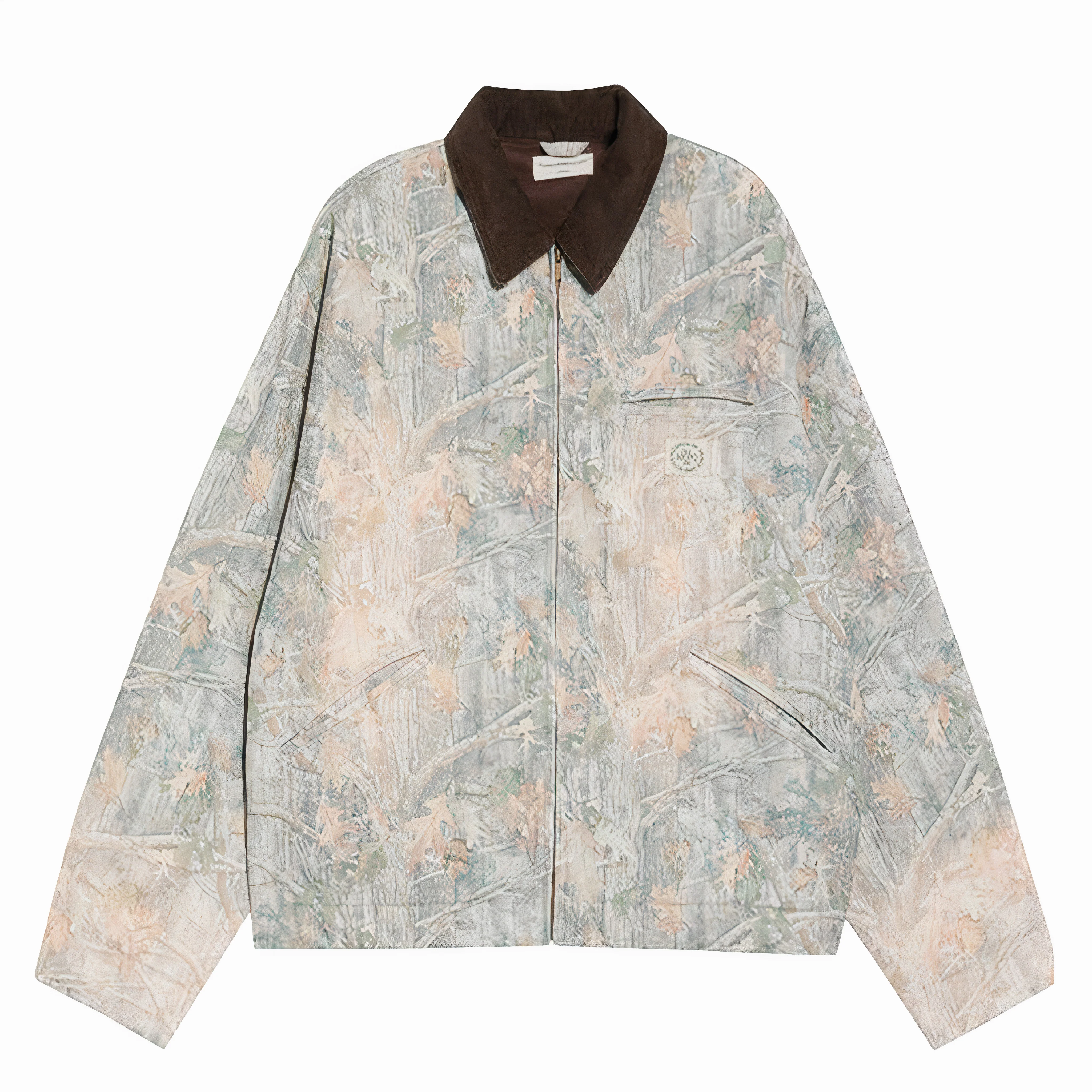Museum Of Peace & Quiet Utility Canvas Work Jacket (Camouflage)