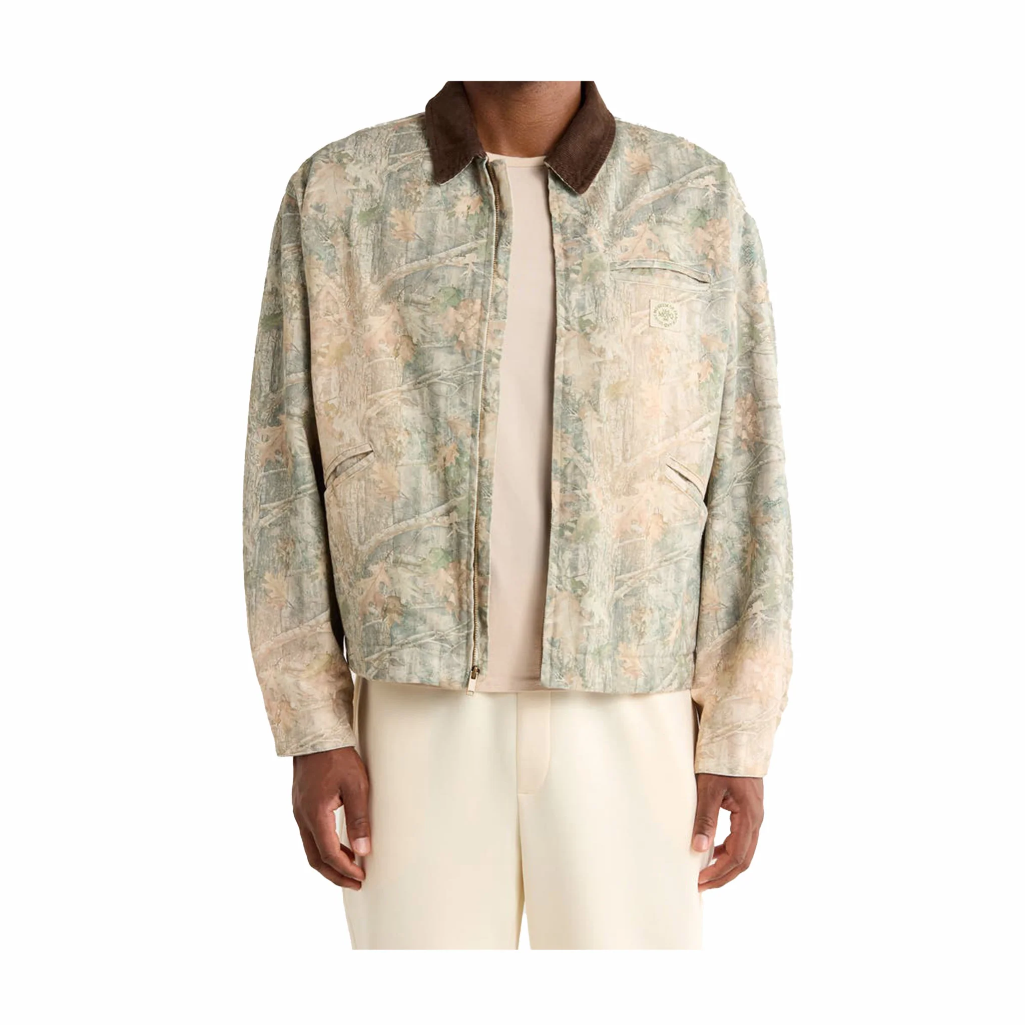 Museum Of Peace & Quiet Utility Canvas Work Jacket (Camouflage) - Image 3
