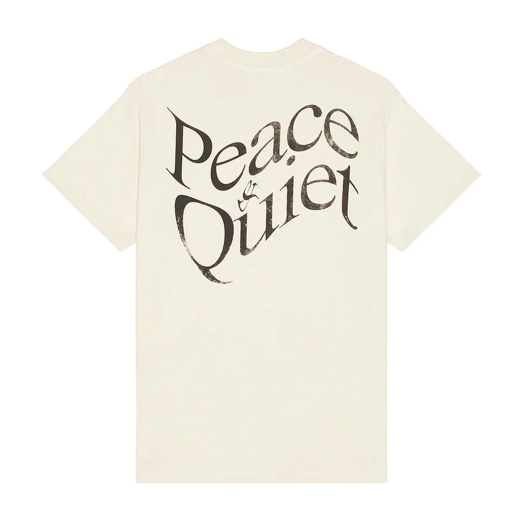 Museum Of Peace & Quiet Warped T-Shirt (Bone) - Image 2