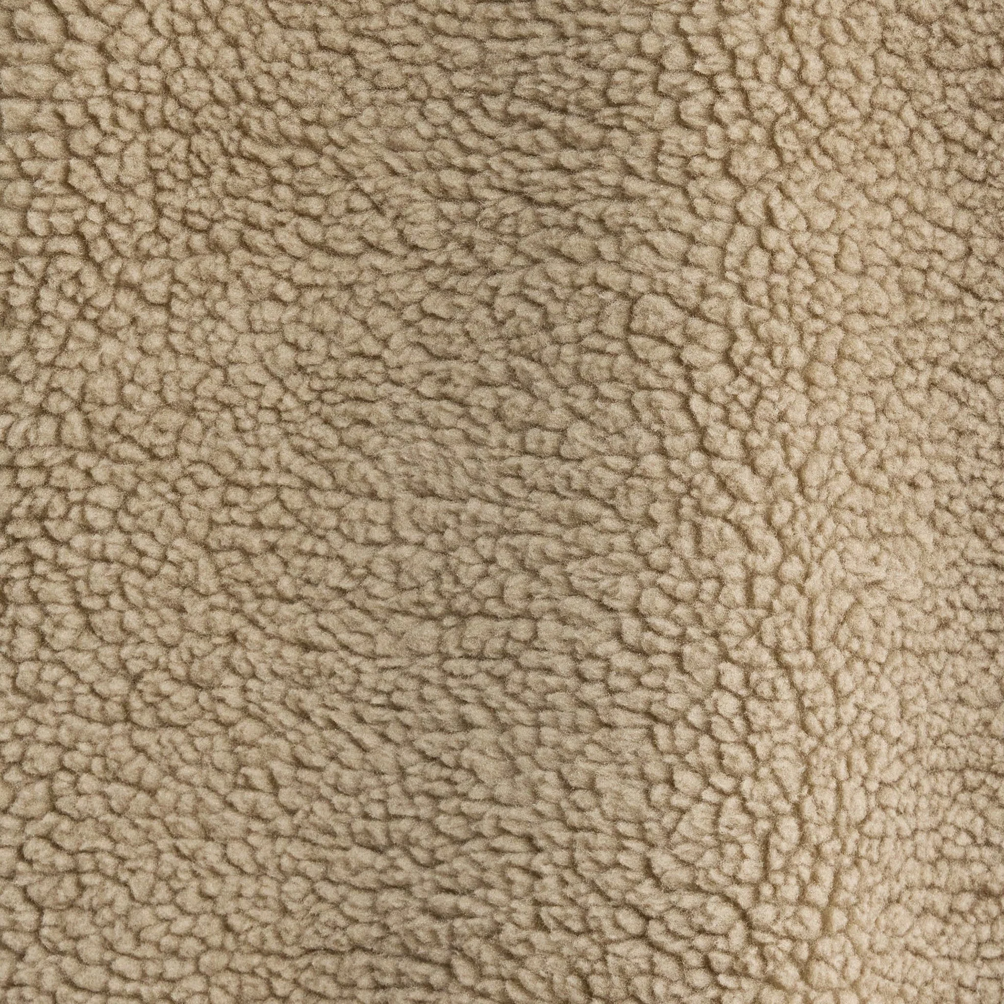 Museum of Peace & Quiet Wordmark Sherpa Work Jacket (Taupe) - Image 2
